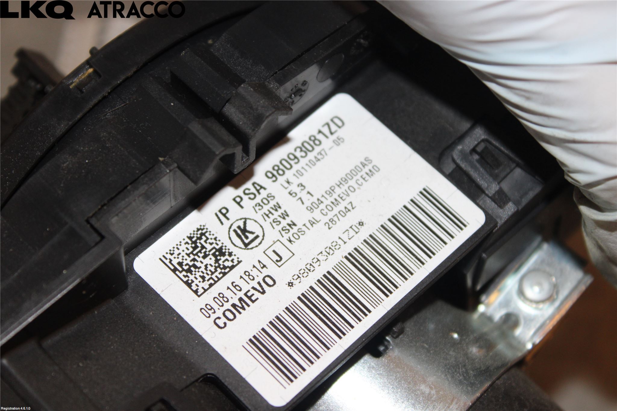 Toyota PROACE II 16- Bryter Ratt Kombi H Og V