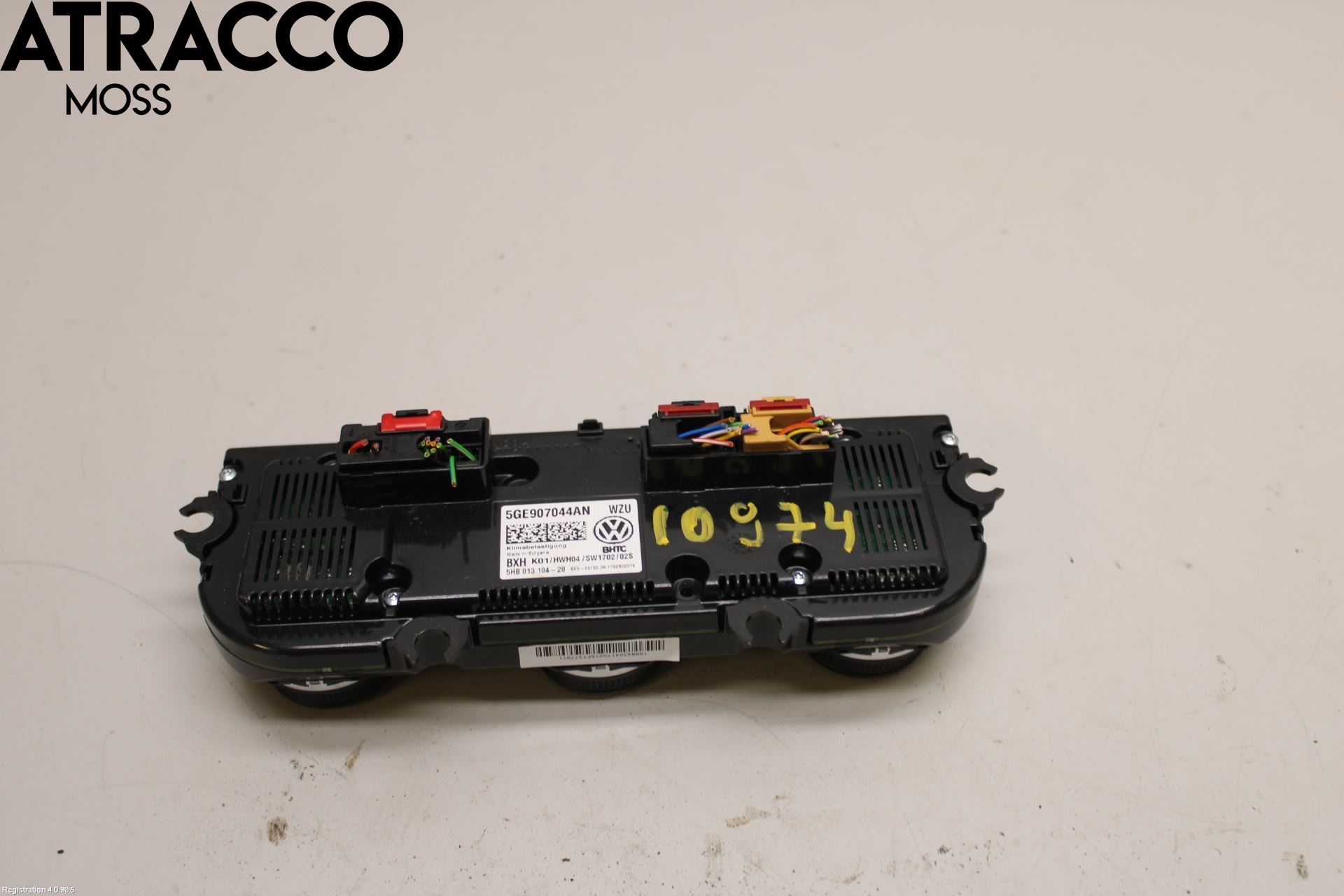 Volkswagen VW GOLF / E-GOLF VII 13-20 Varme Ac Betjening-Display