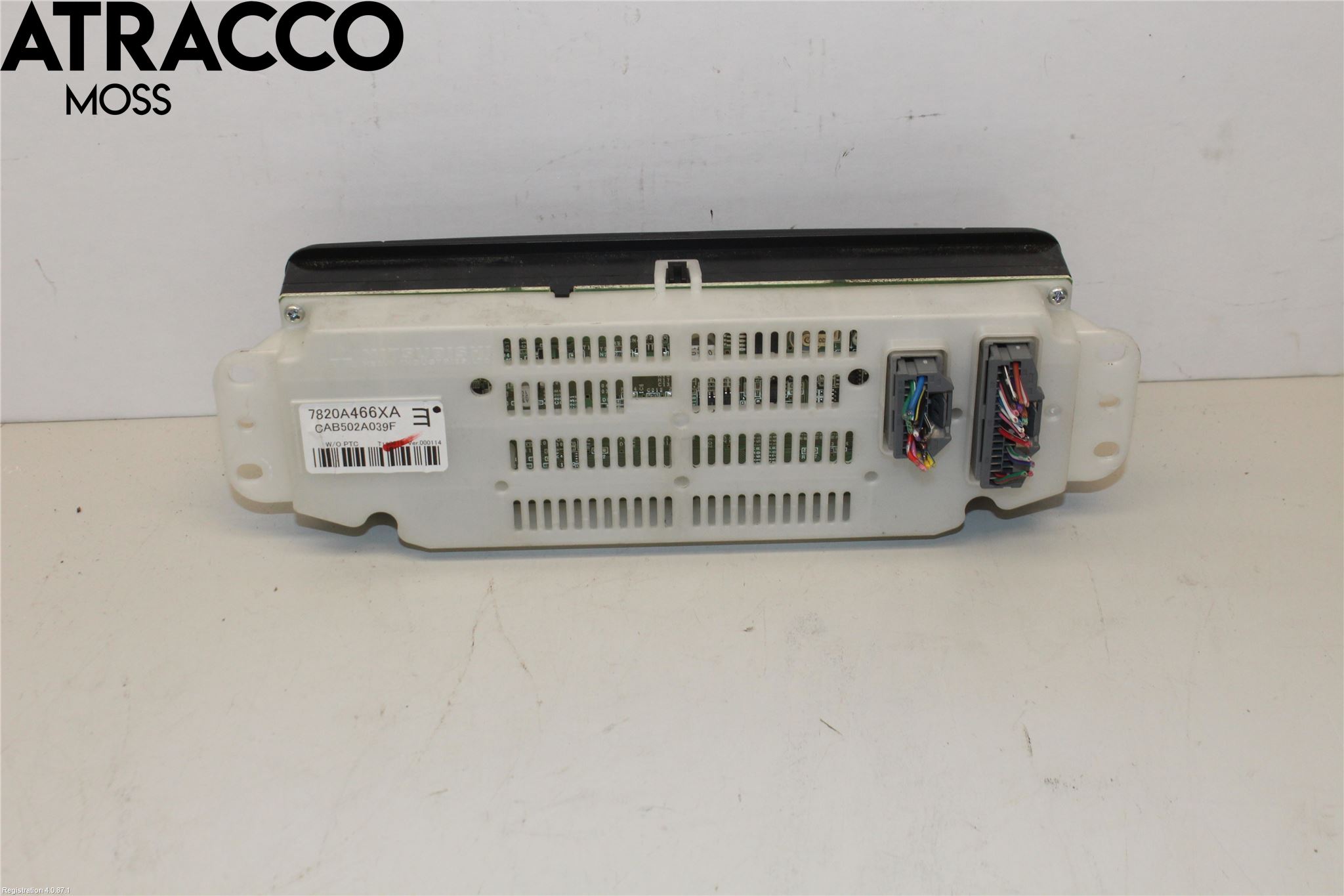 Mitsubishi OUTLANDER 13-21 Varme Ac Betjening-Display