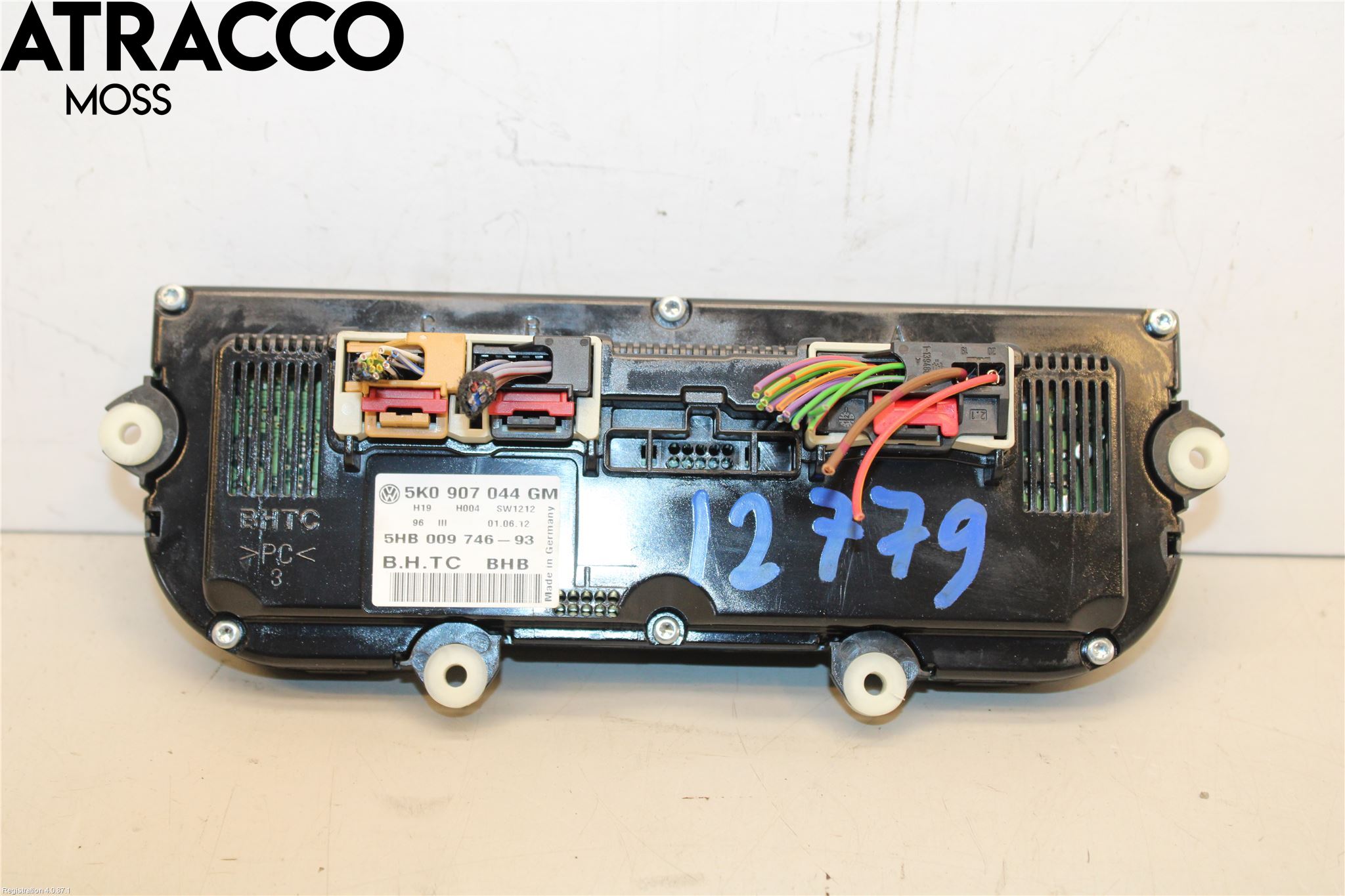 Volkswagen VW GOLF PLUS/CROSS GOLF 04-14 Varme Ac Betjening-Display