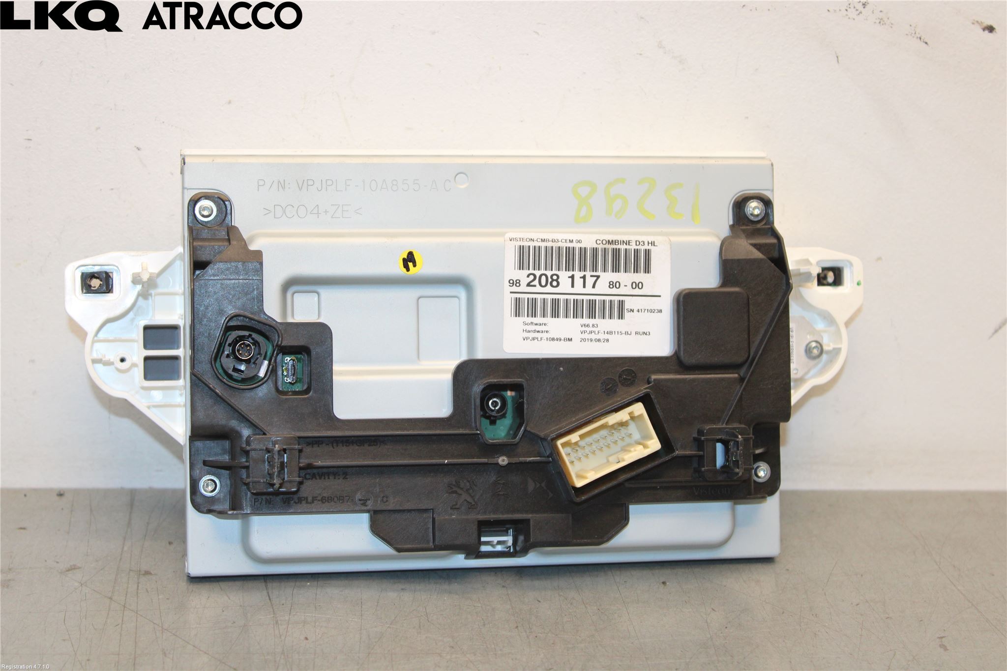 Citroen DS 3 CROSSBACK 20-23 Instr Kombinert