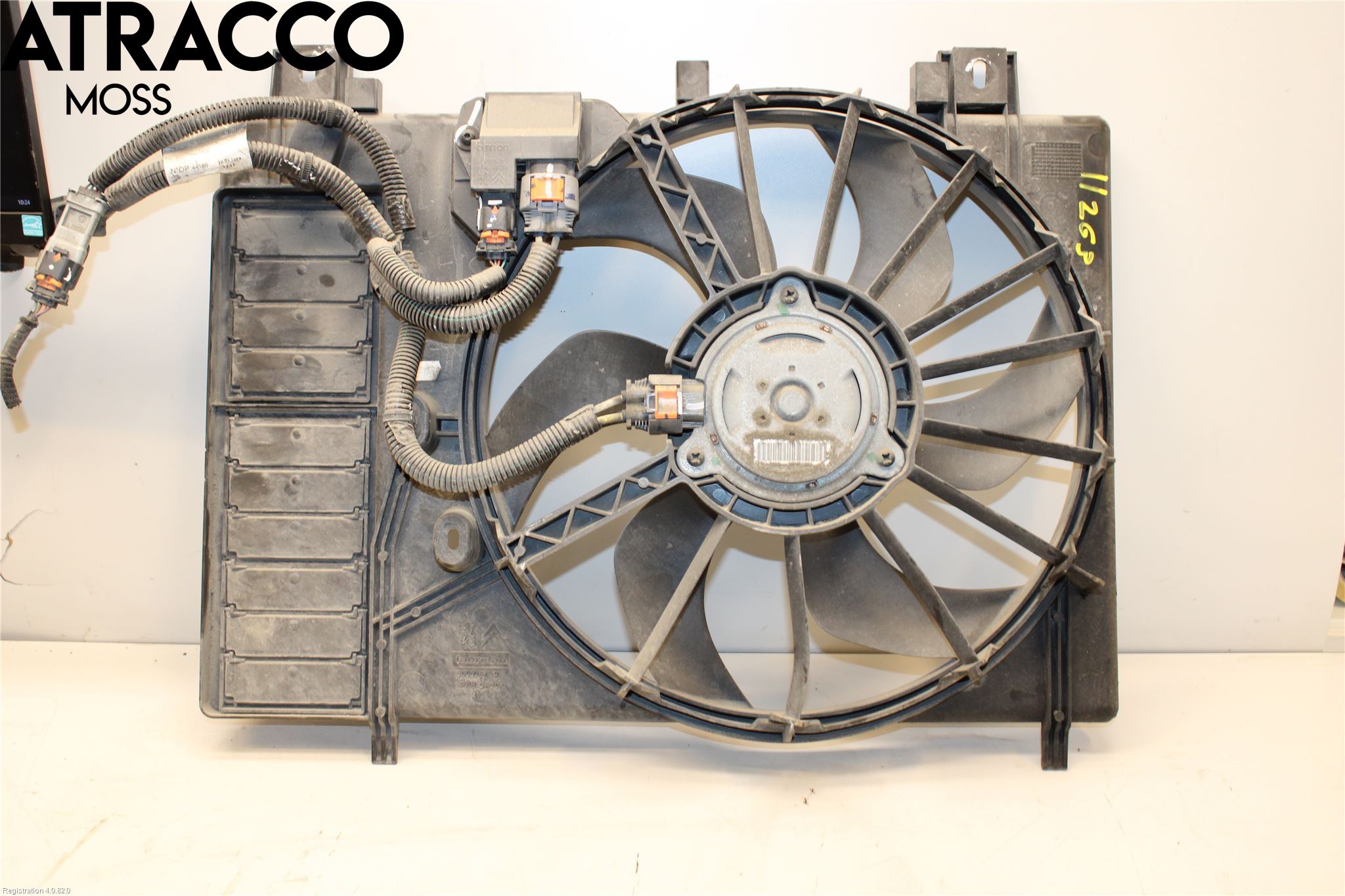 Citroen C5 08-17 Kjølevifte Elektrisk