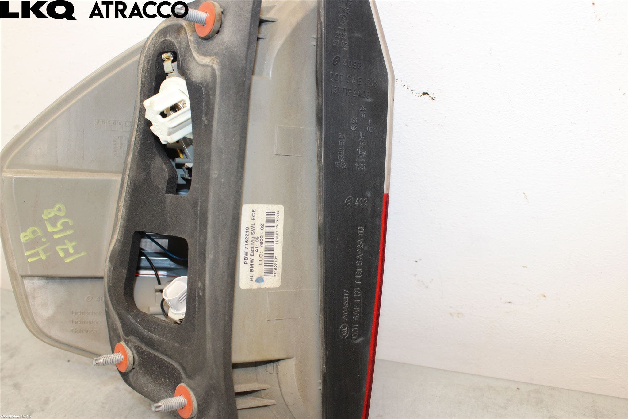 BMW X3 E83 03-10 Baklykt Høyre