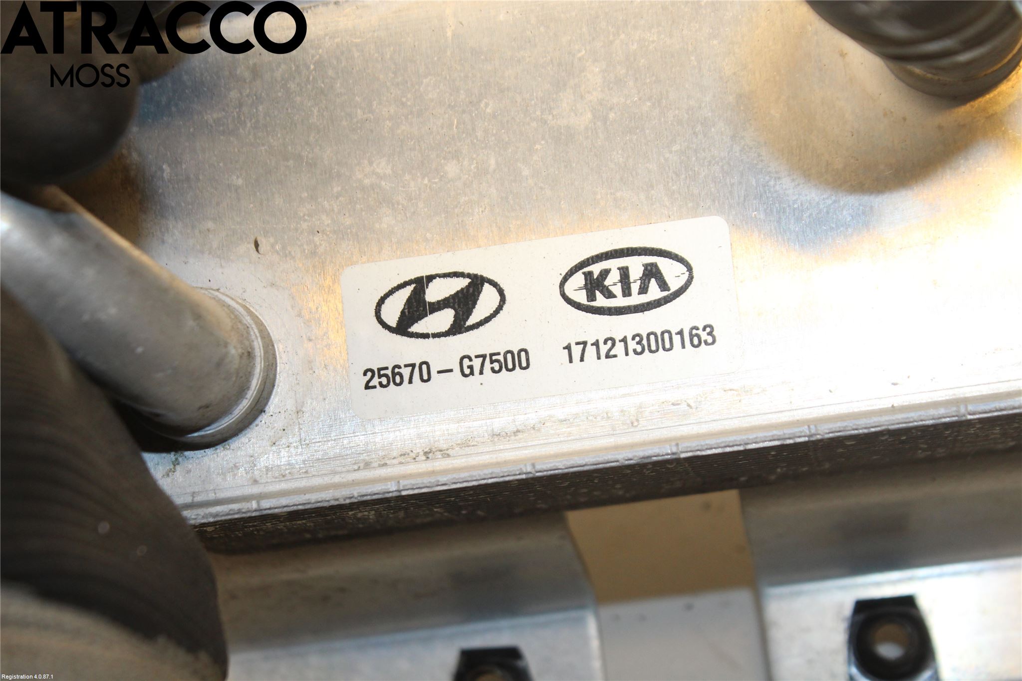 Hyundai IONIQ AE 17-22 Varme Ac Kondenser-Kjøler