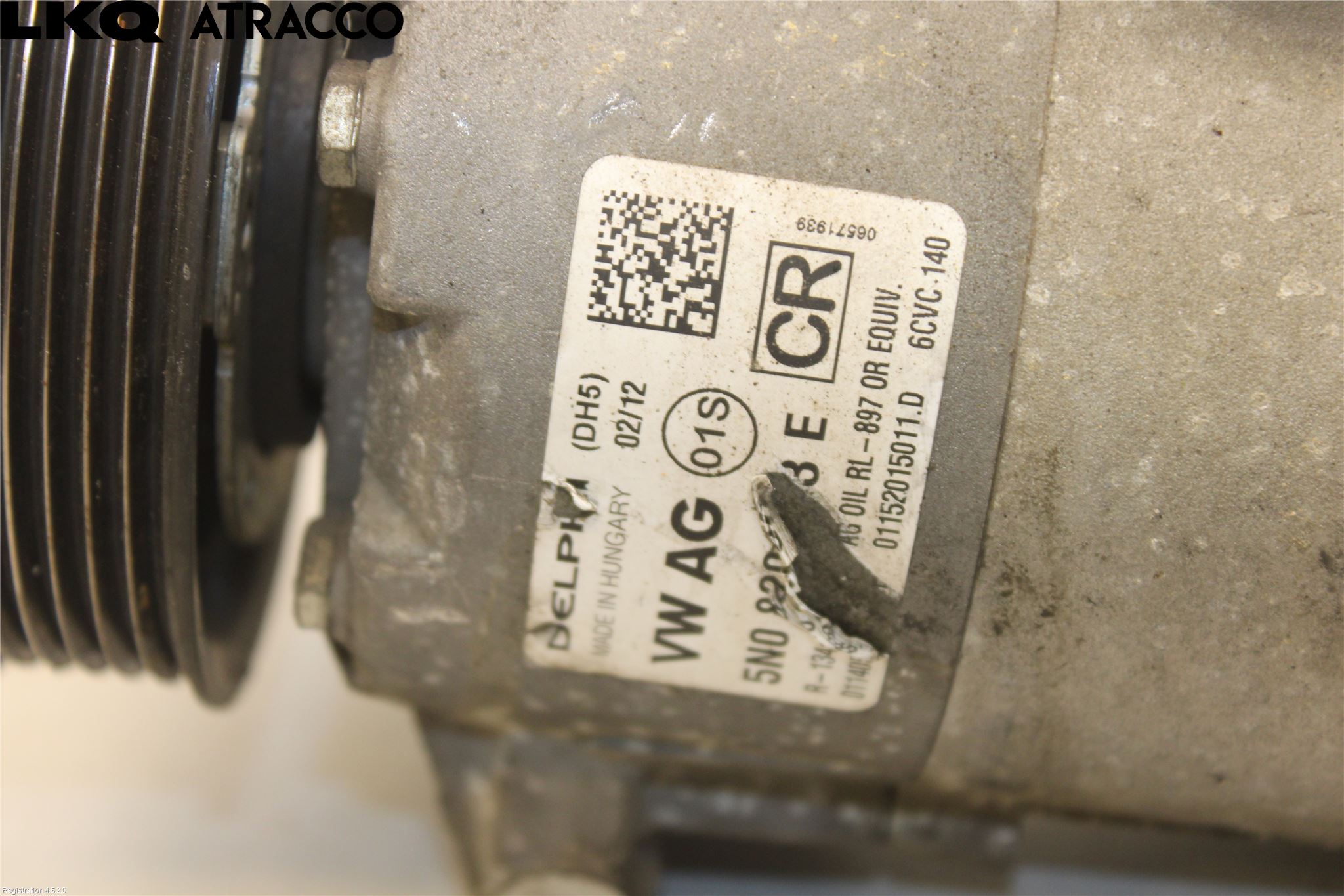 Skoda OCTAVIA (1Z) 05-13 Varme Ac Kompressor