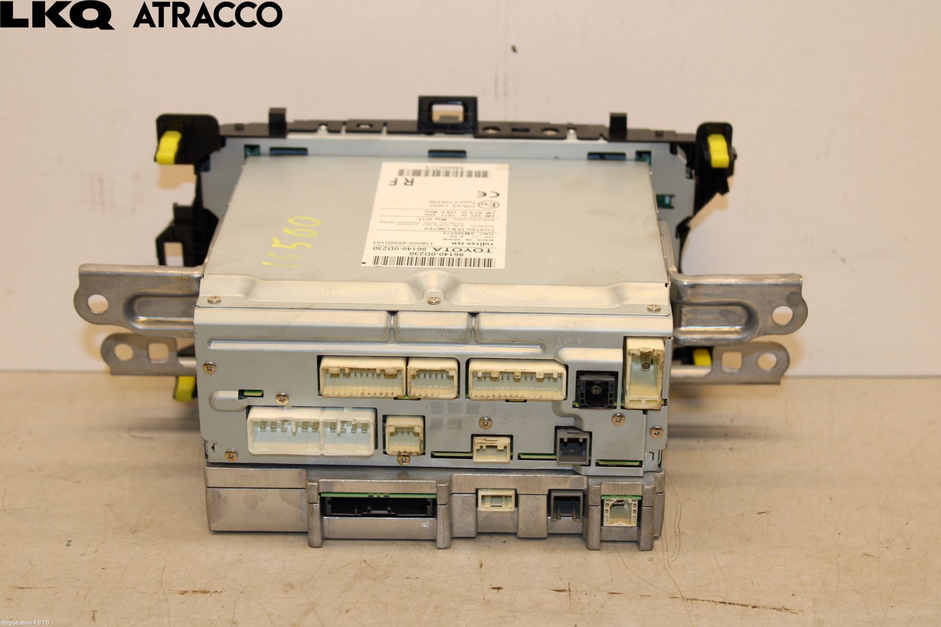 Toyota YARIS XP130 15-20 Stereo Radio Med Cd