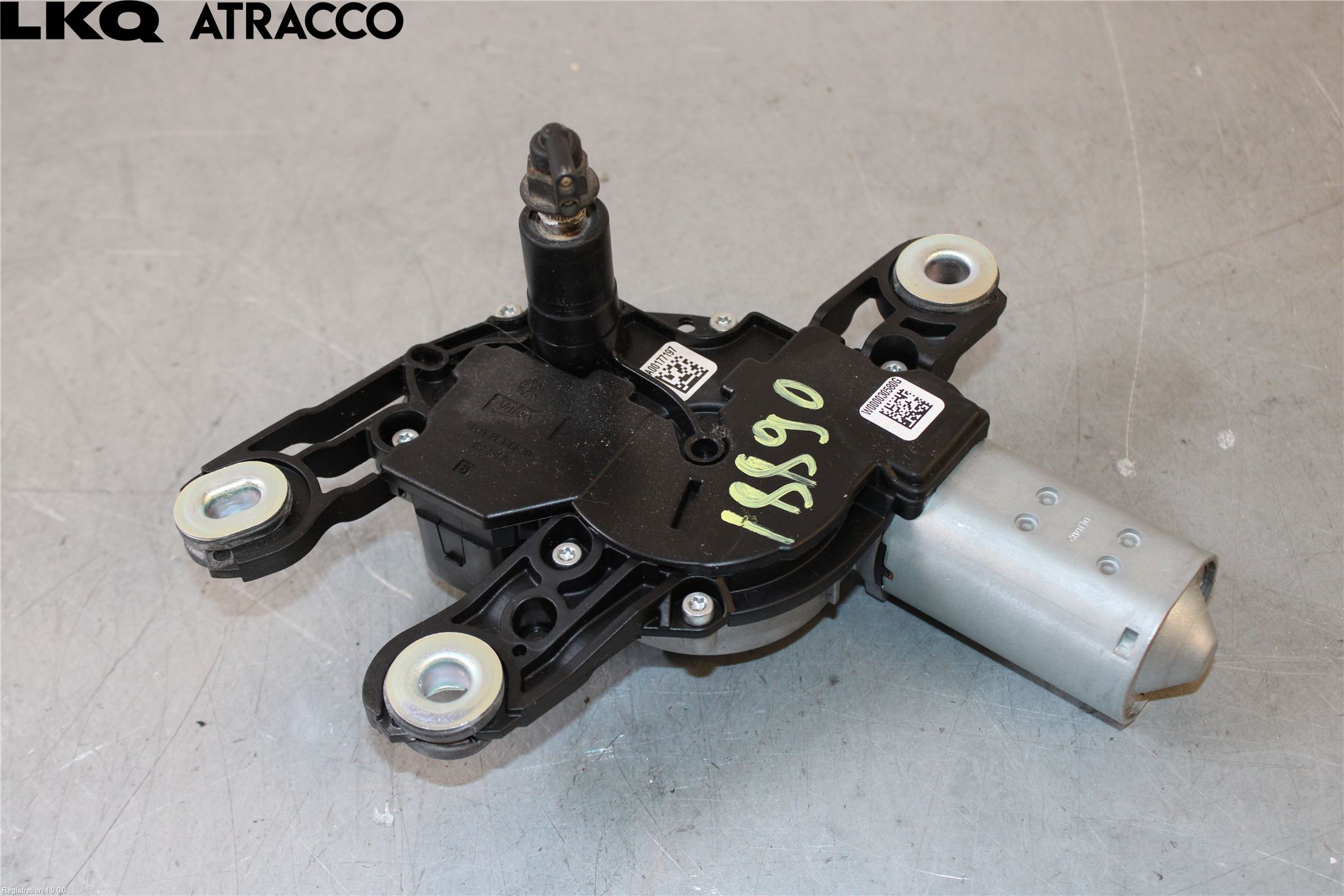 Skoda SUPERB 09-15 Viskermotor Bakluke