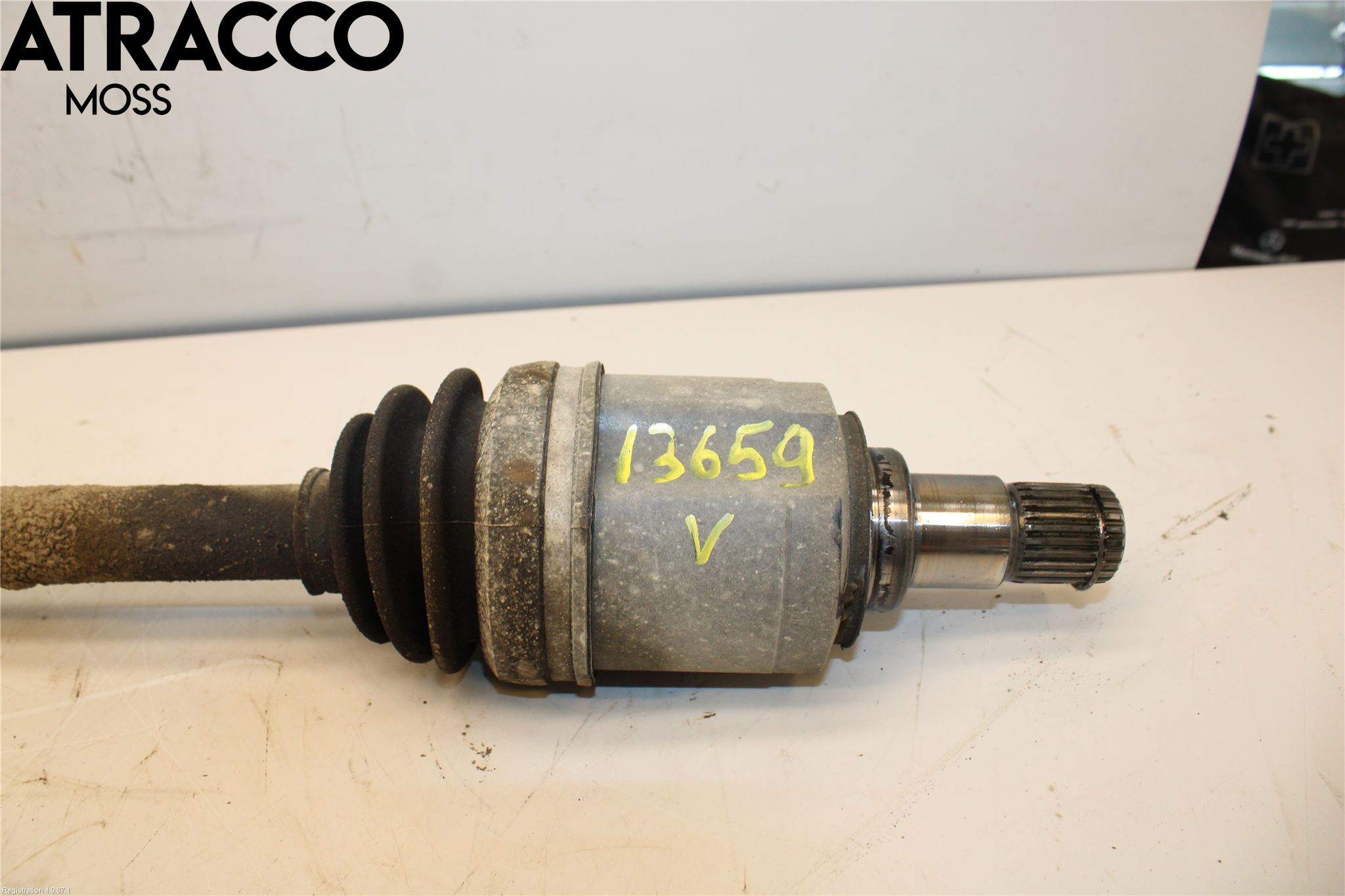 Citroen C4 GRAND PICASSO 07-13 Drivaksel Foran Kompl Venstre