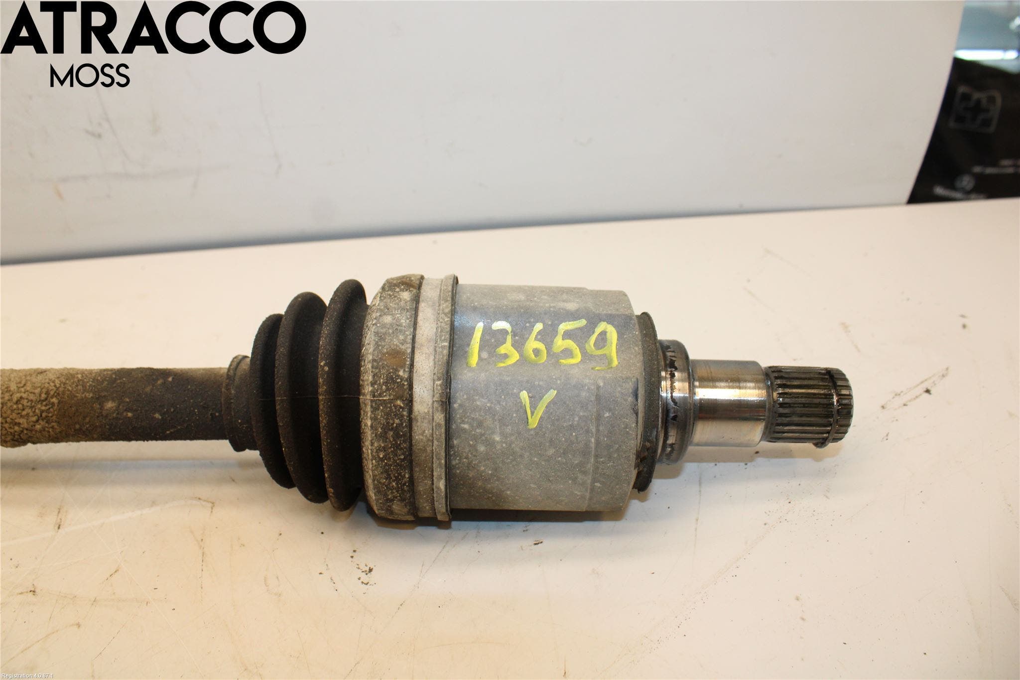 Citroen C4 GRAND PICASSO 07-13 Drivaksel Foran Kompl Venstre