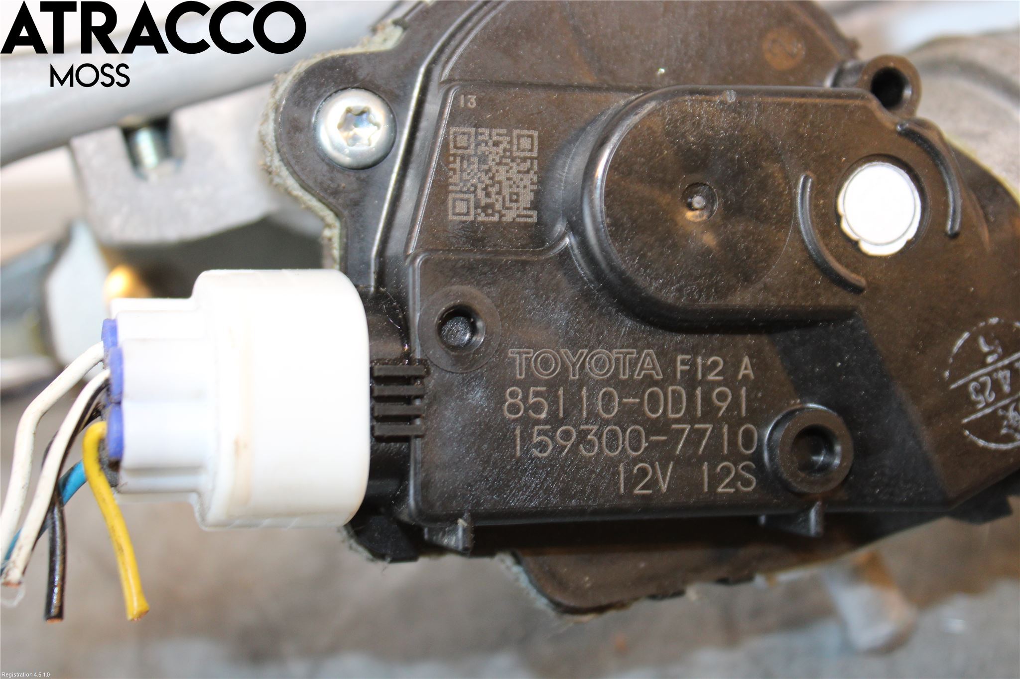 Toyota YARIS XP130 15-20 Viskermotor Frontrute