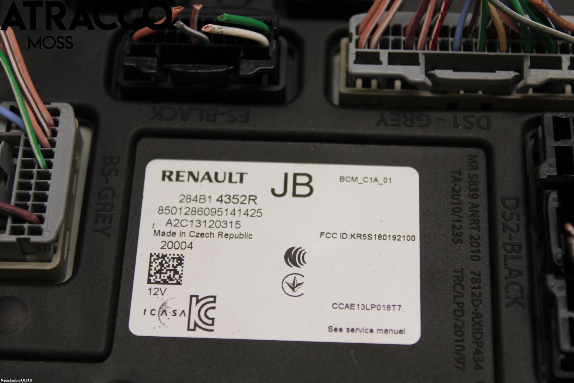 Renault ZOE/E-TECH 13- Styreenhet Øvrig