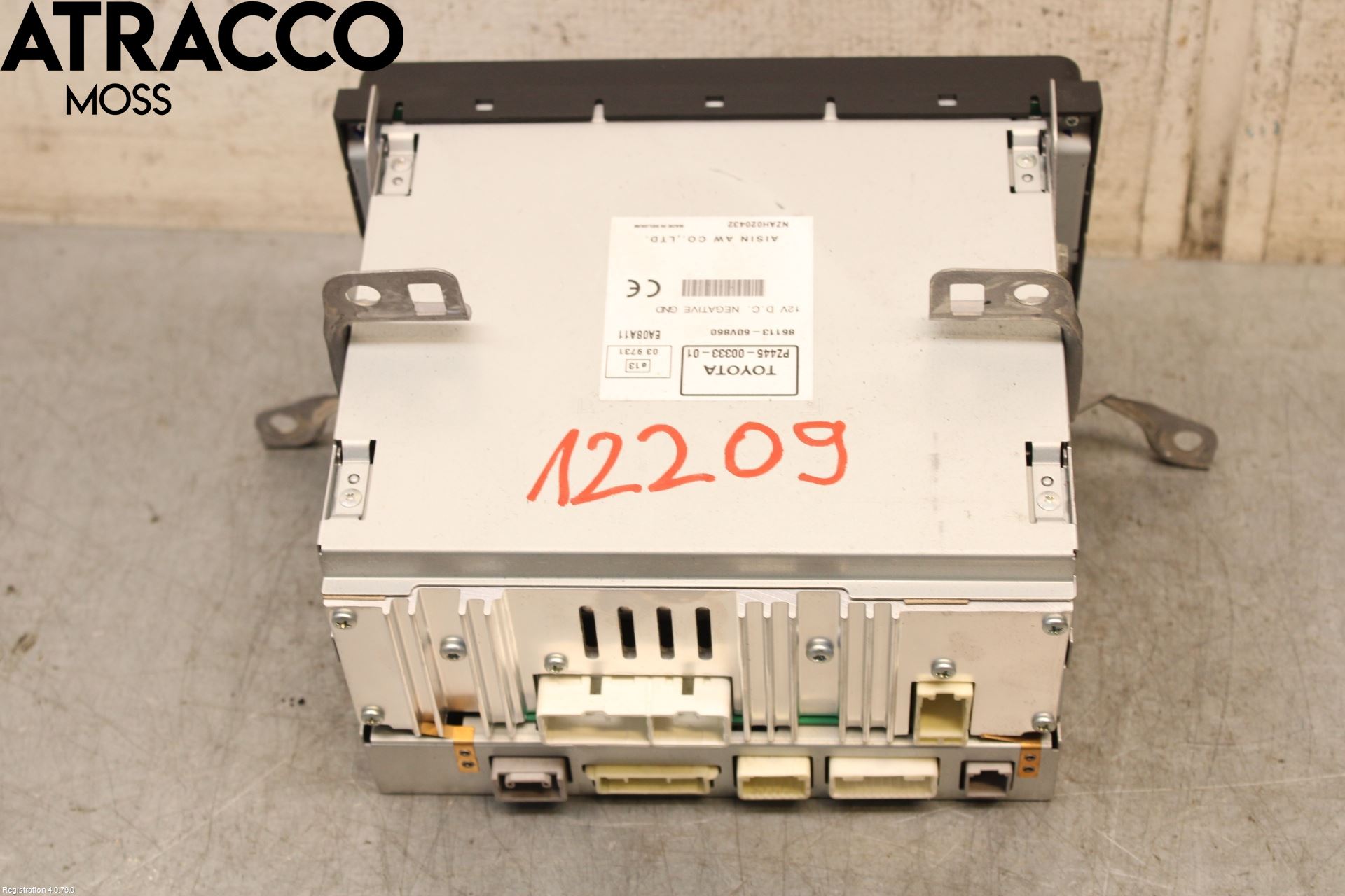 Toyota AVENSIS 09-15 Stereo Radio Med Cd