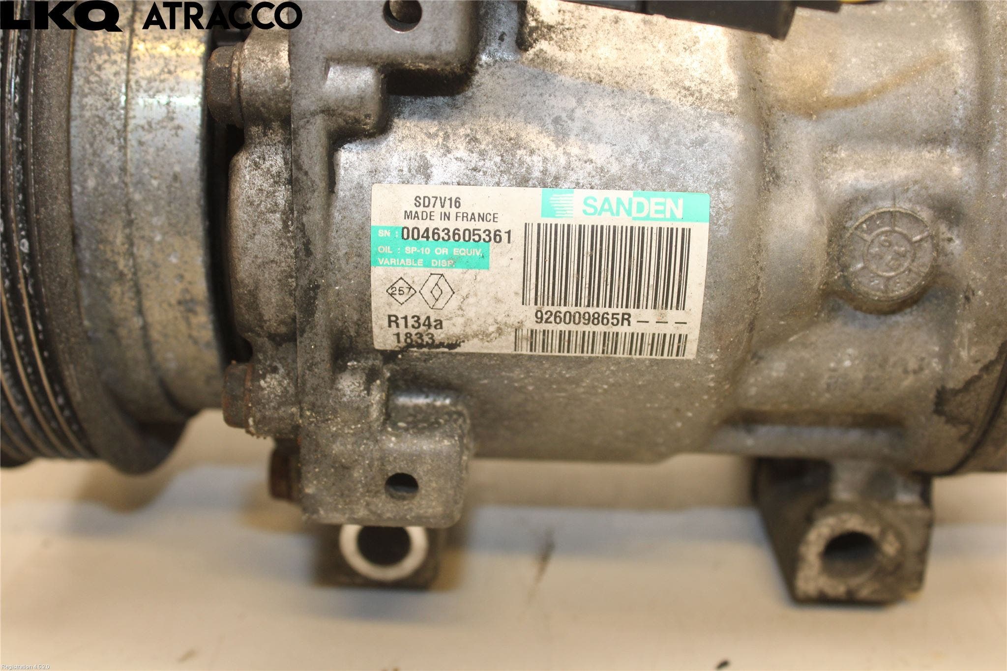 Nissan QASHQAI+2 10-14 Varme Ac Kompressor