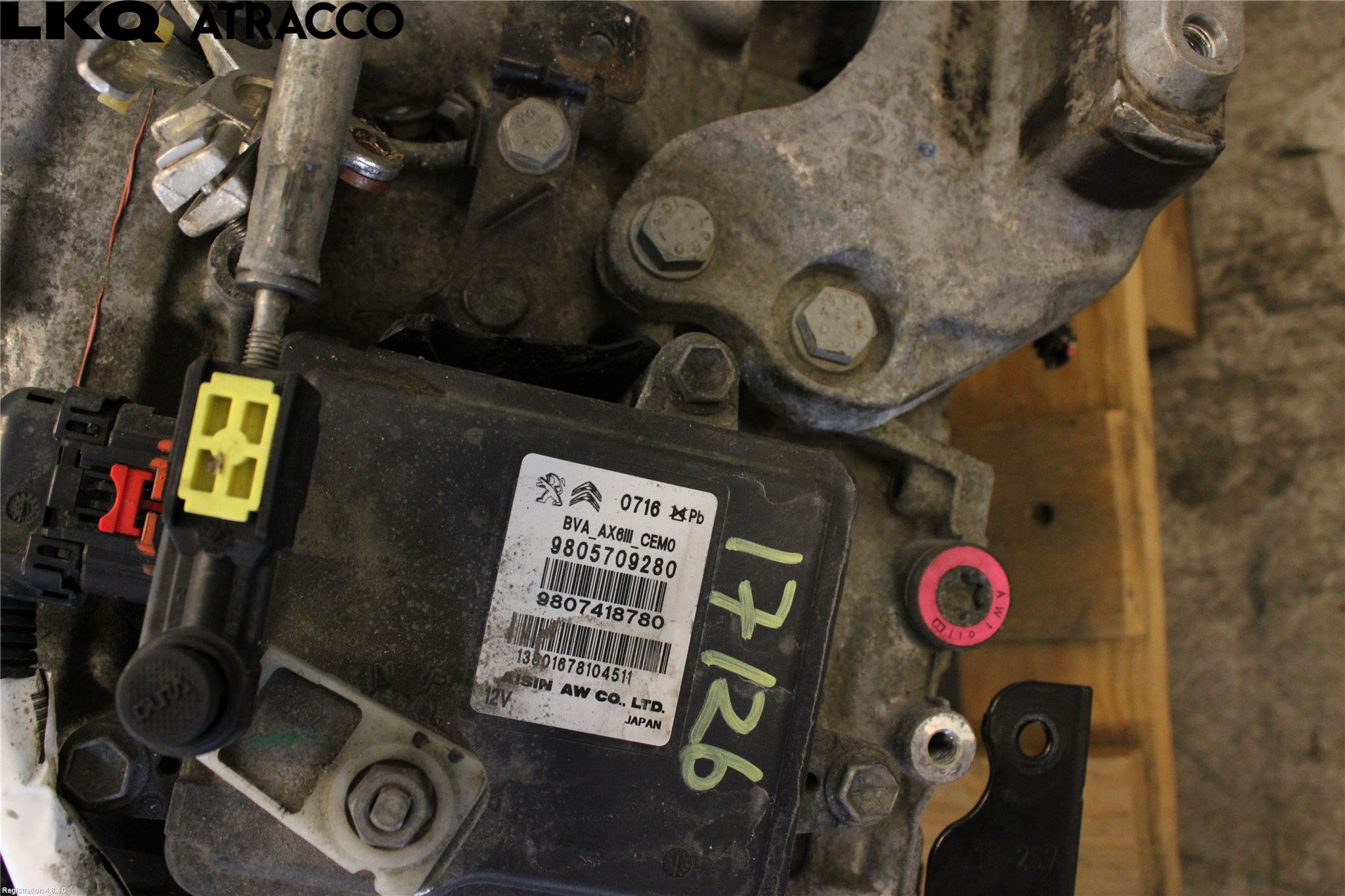 Citroen C4 GRAND PICASSO 14-18 Gearkasse Automat