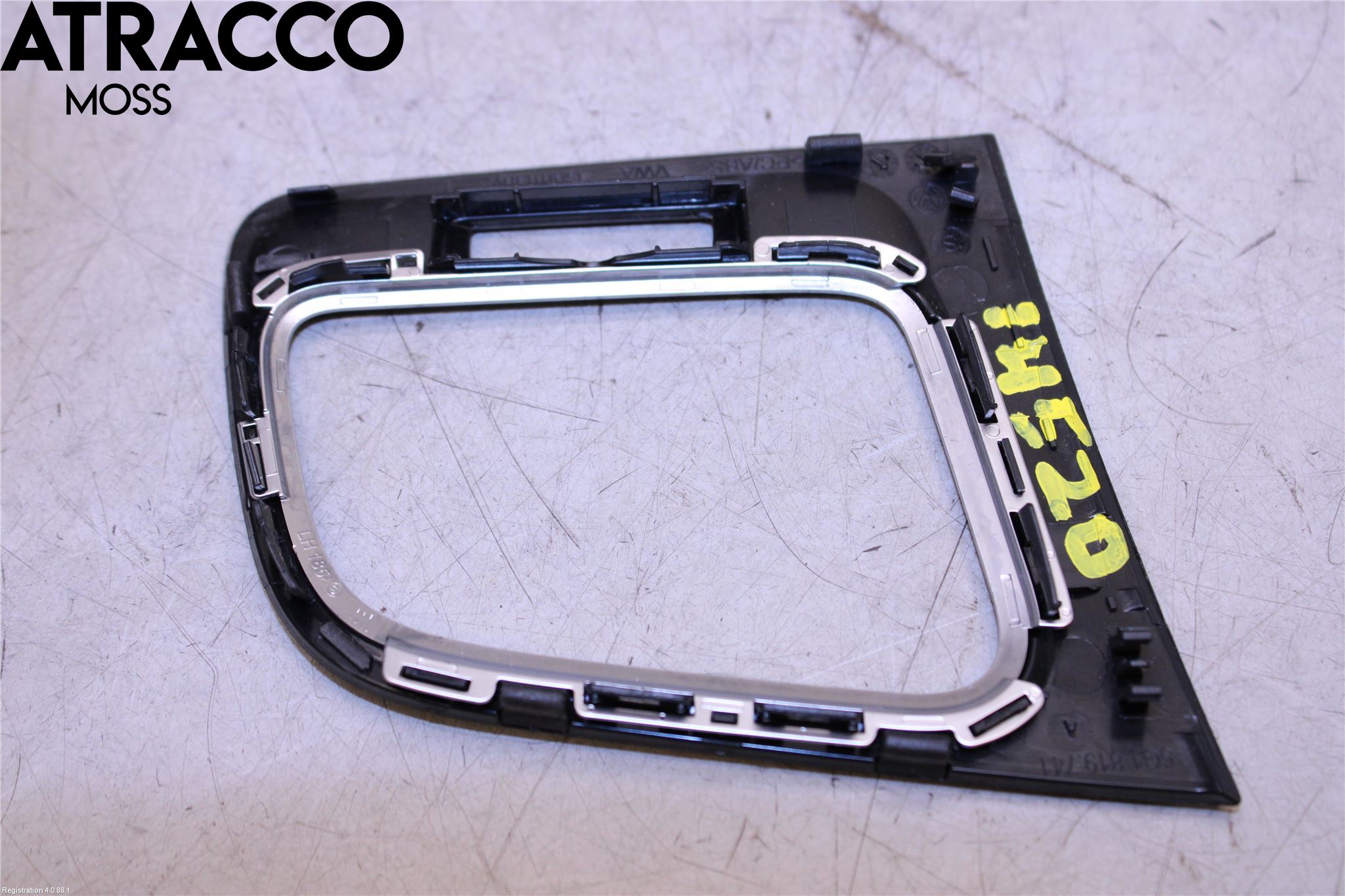 Volkswagen VW GOLF / E-GOLF VII 13-20 Innr Dekor Instrbord