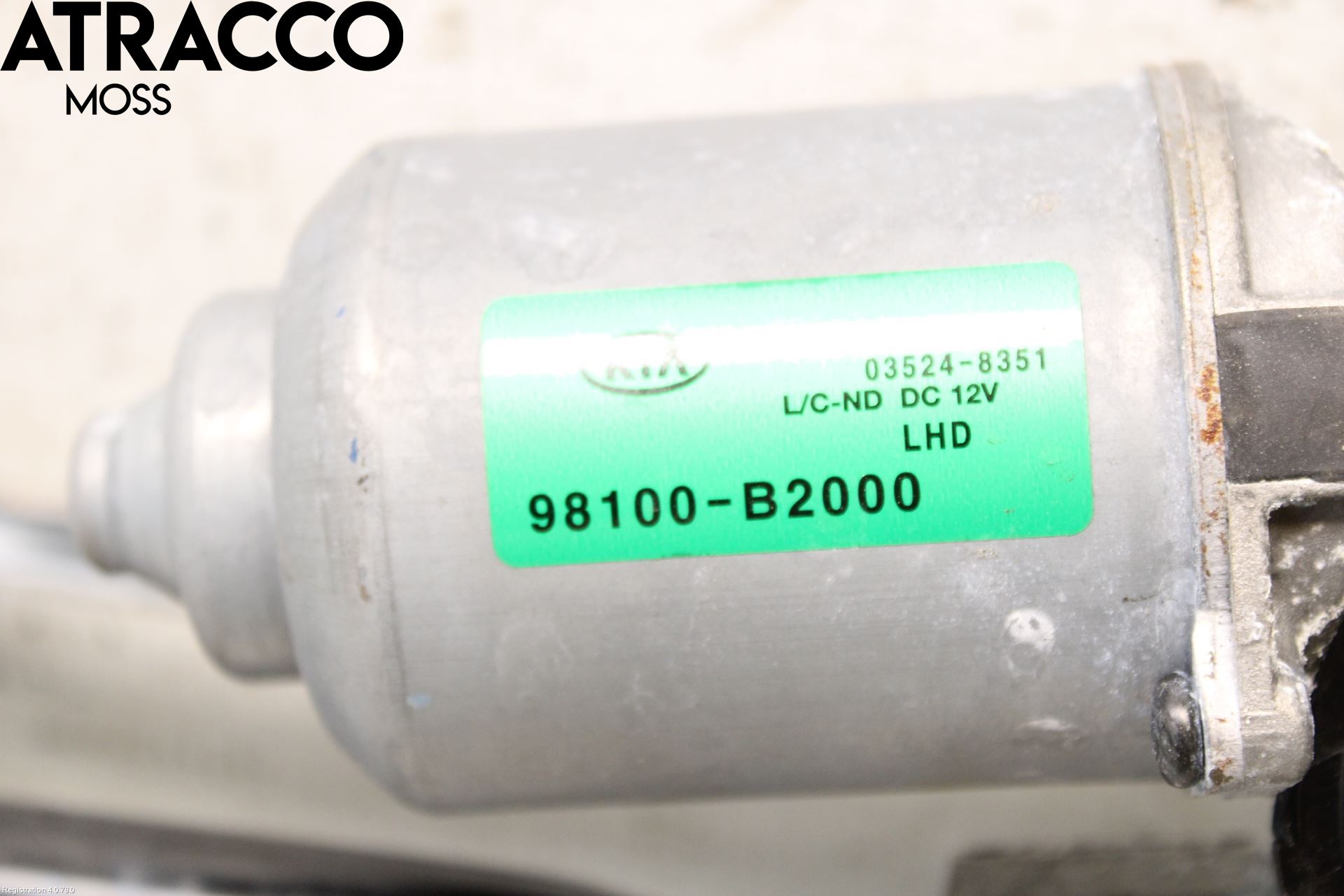 Kia SOUL 09- Viskermotor Frontrute