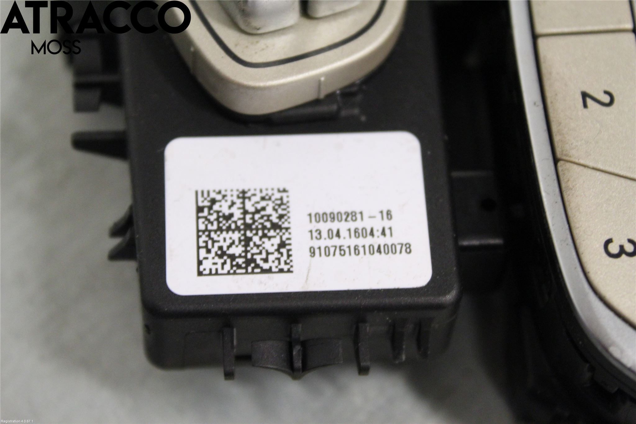 Mercedes-Benz MB S-KLASS (W222) 13-20 Bryter Sete Regulering