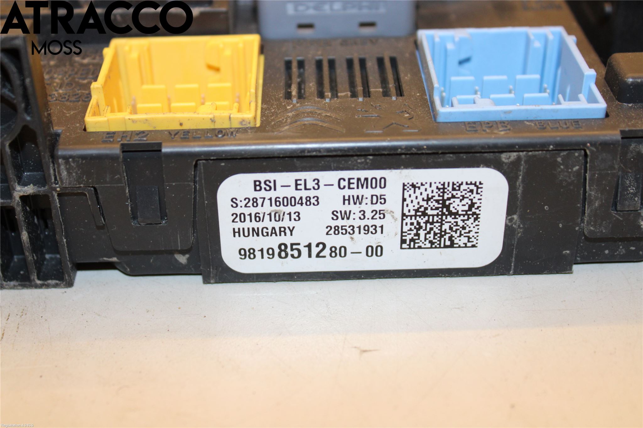 Citroen JUMPY/E-JUMPY 16- Sikringsboks - Elsentral