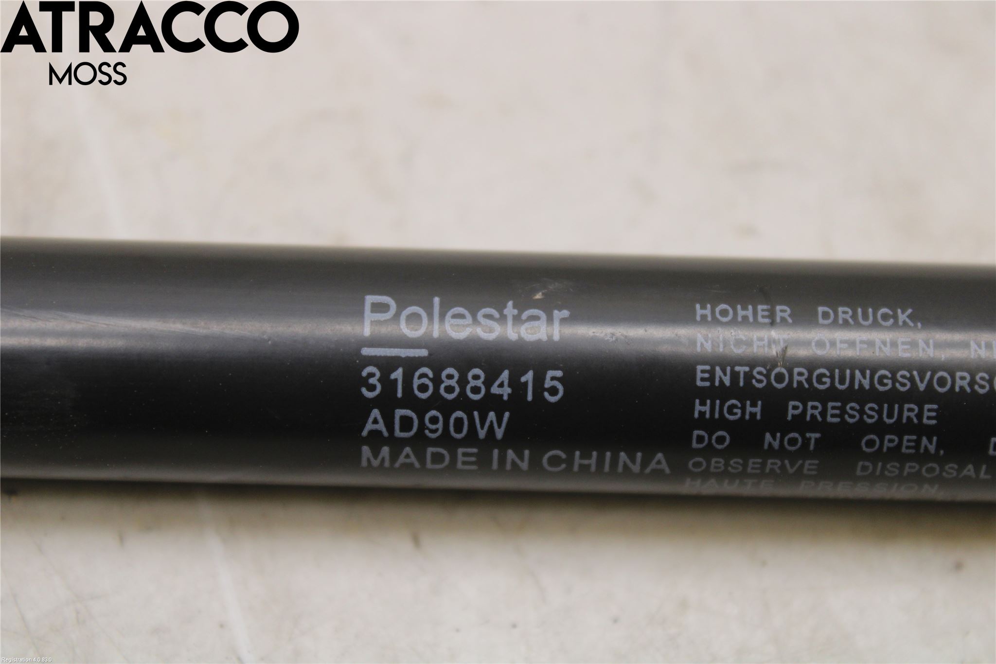 Polestar 2 20- Panser Demper-Gassfjær