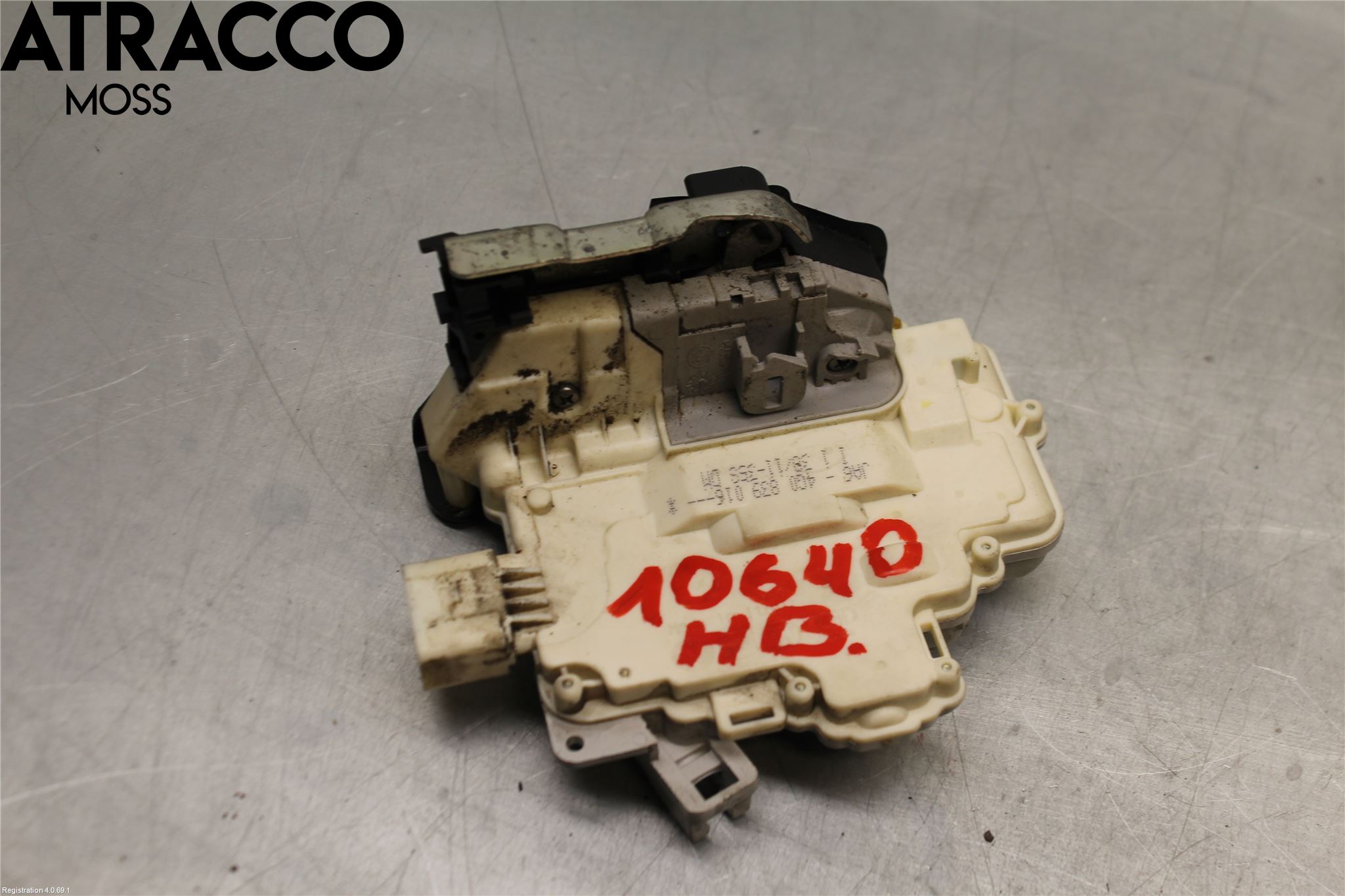 Audi A6/S6 4G 11-18 Dørlås - Låsekasse