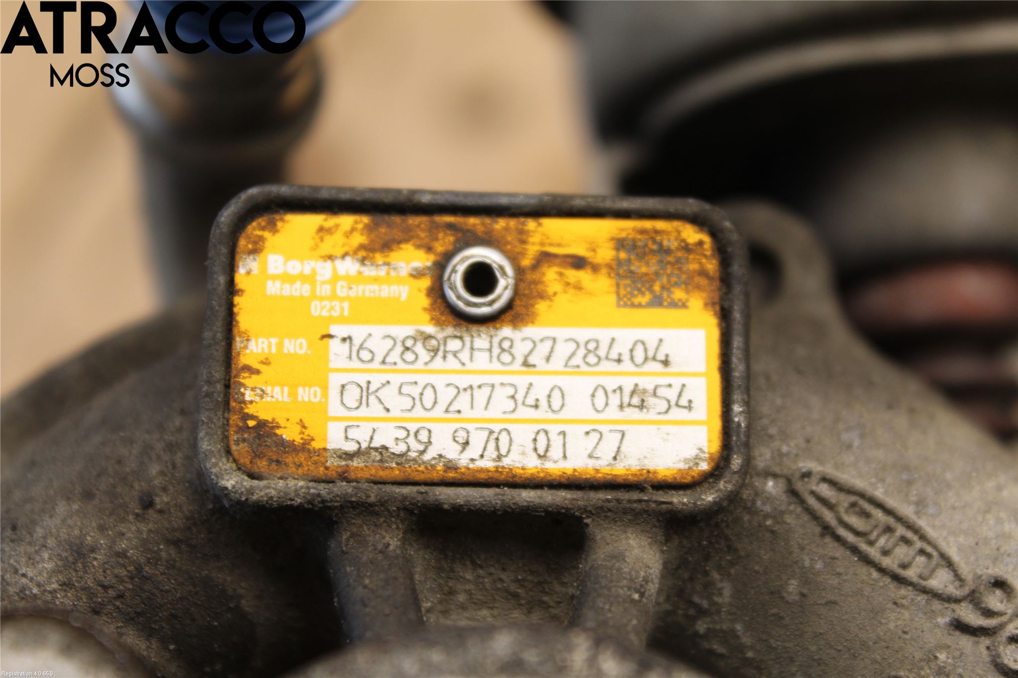 Renault SCÉNIC III / GRAND SCÉNIC 09-16 Turboaggregat