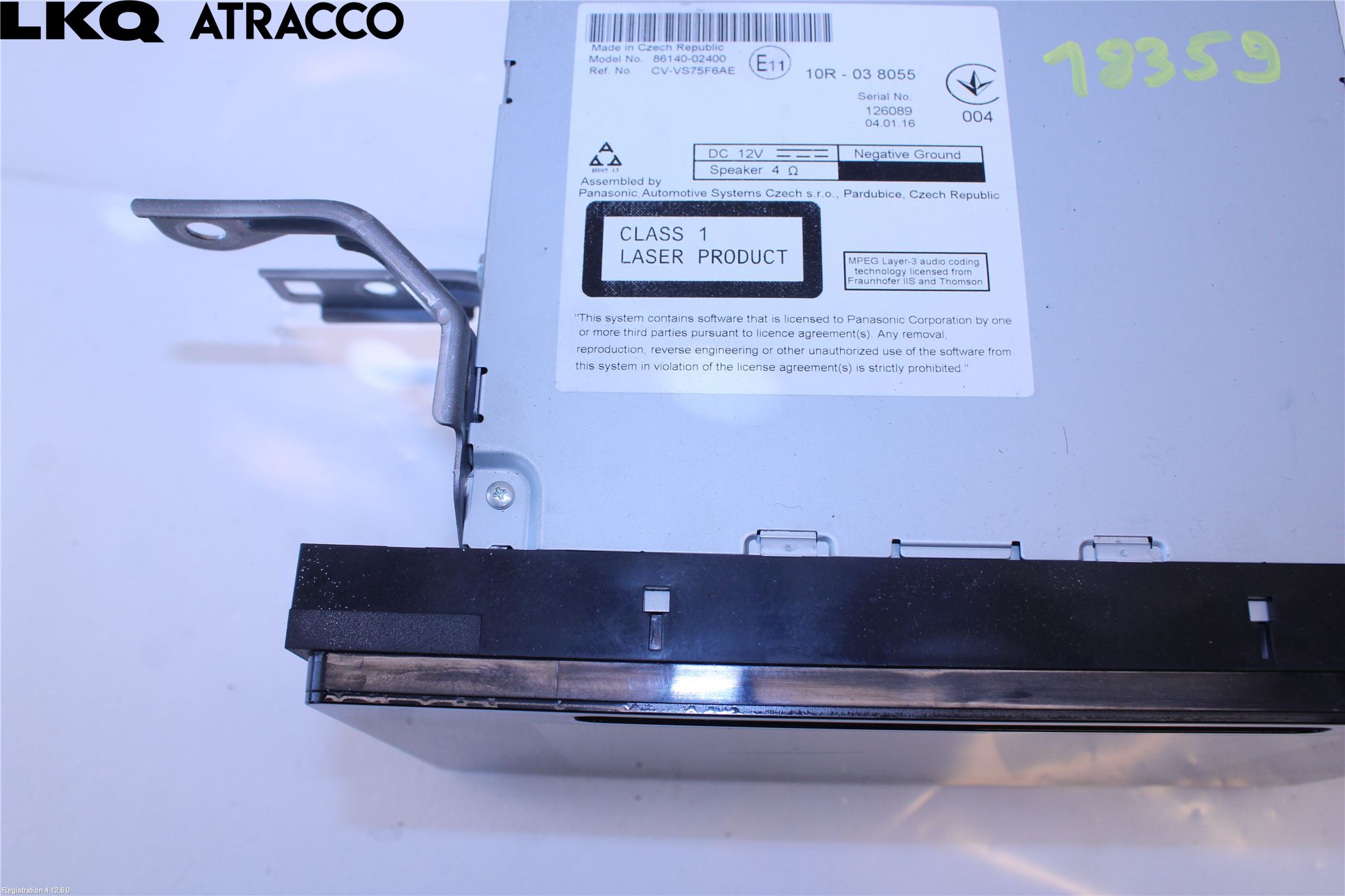 Toyota AURIS 13-19 Multifunktionsdisplay