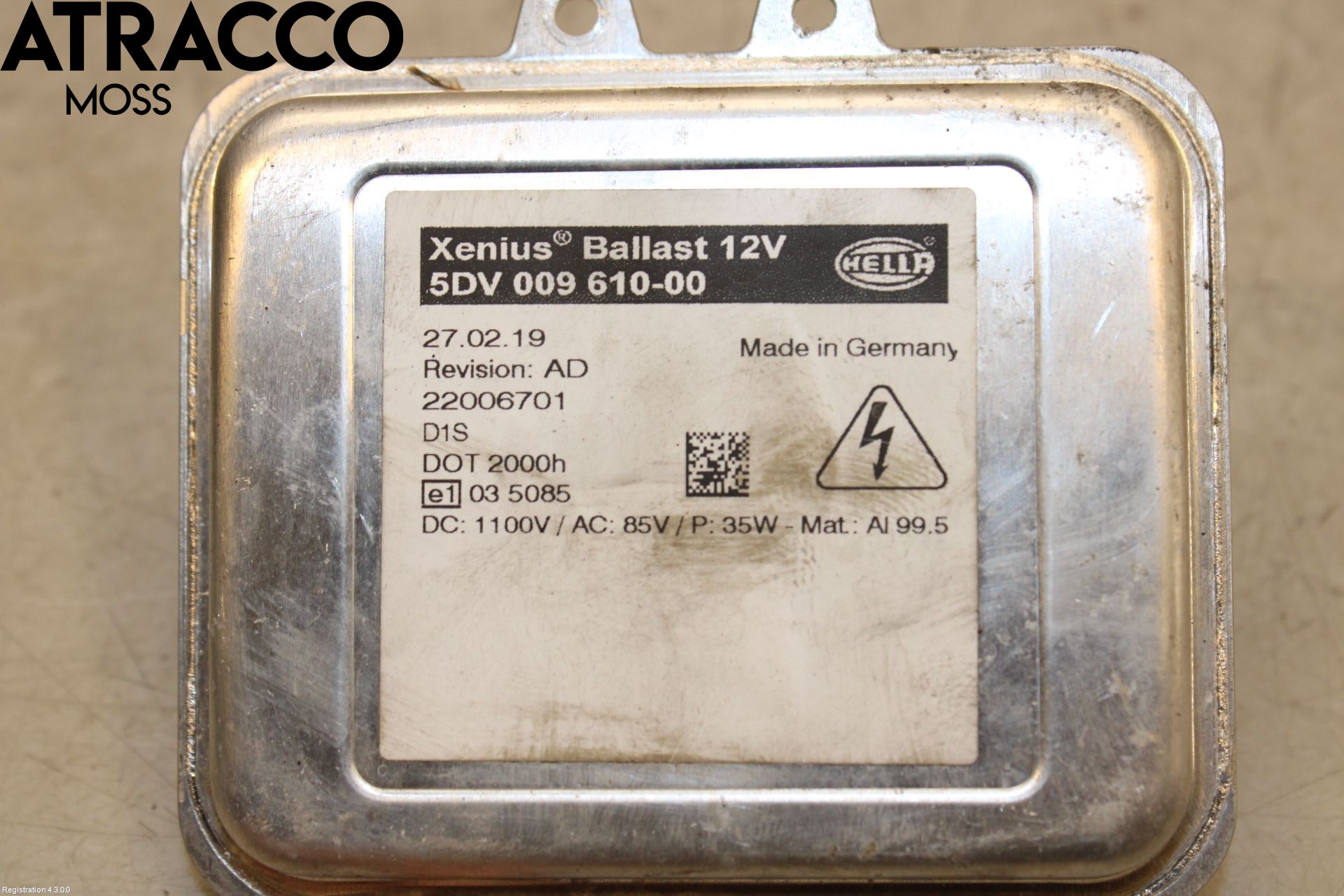 Skoda OCTAVIA (1Z) 05-13 Styreenhet Xenon