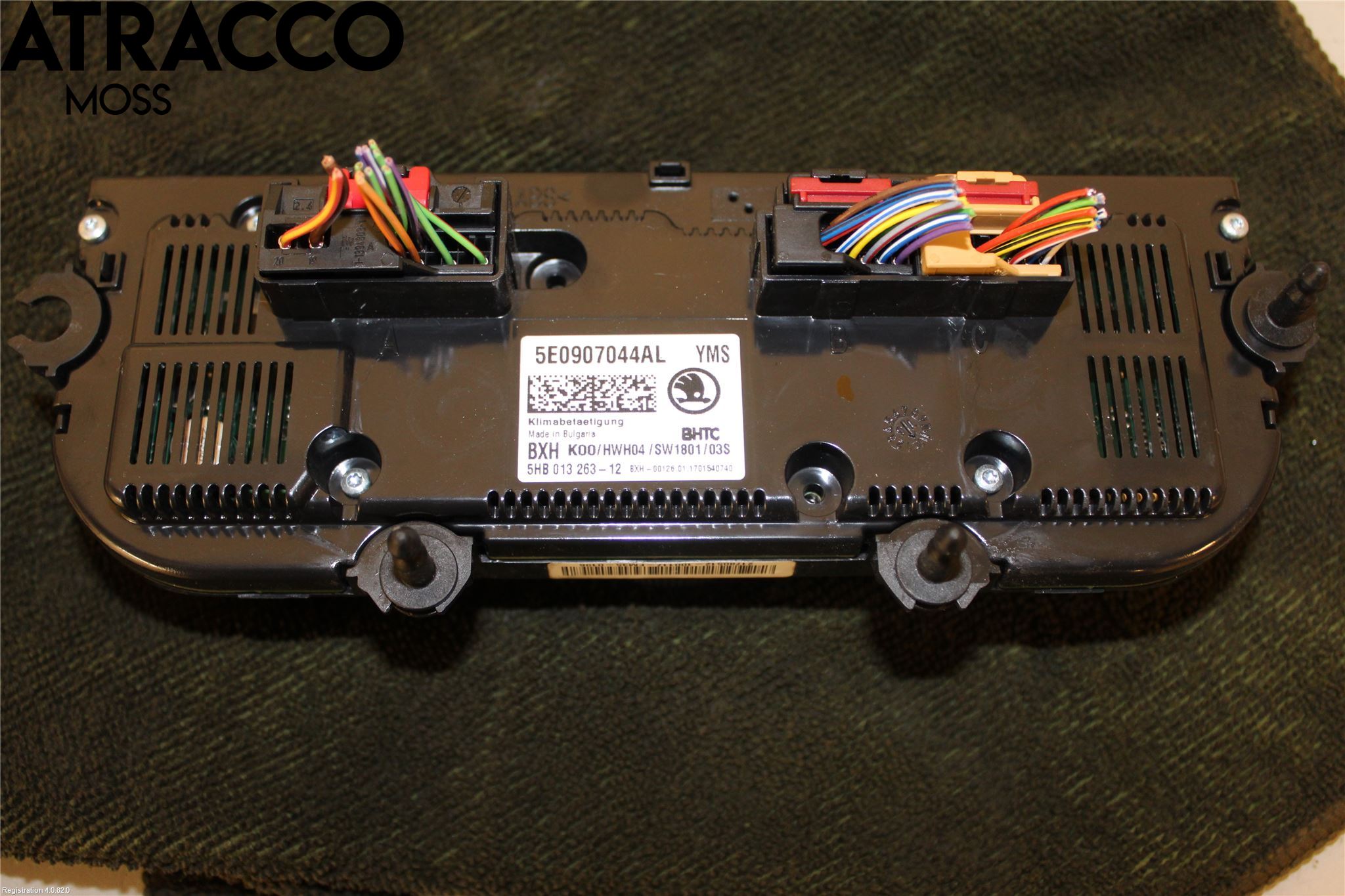 Skoda OCTAVIA (5E) 13-20 Varme Ac Betjening-Display