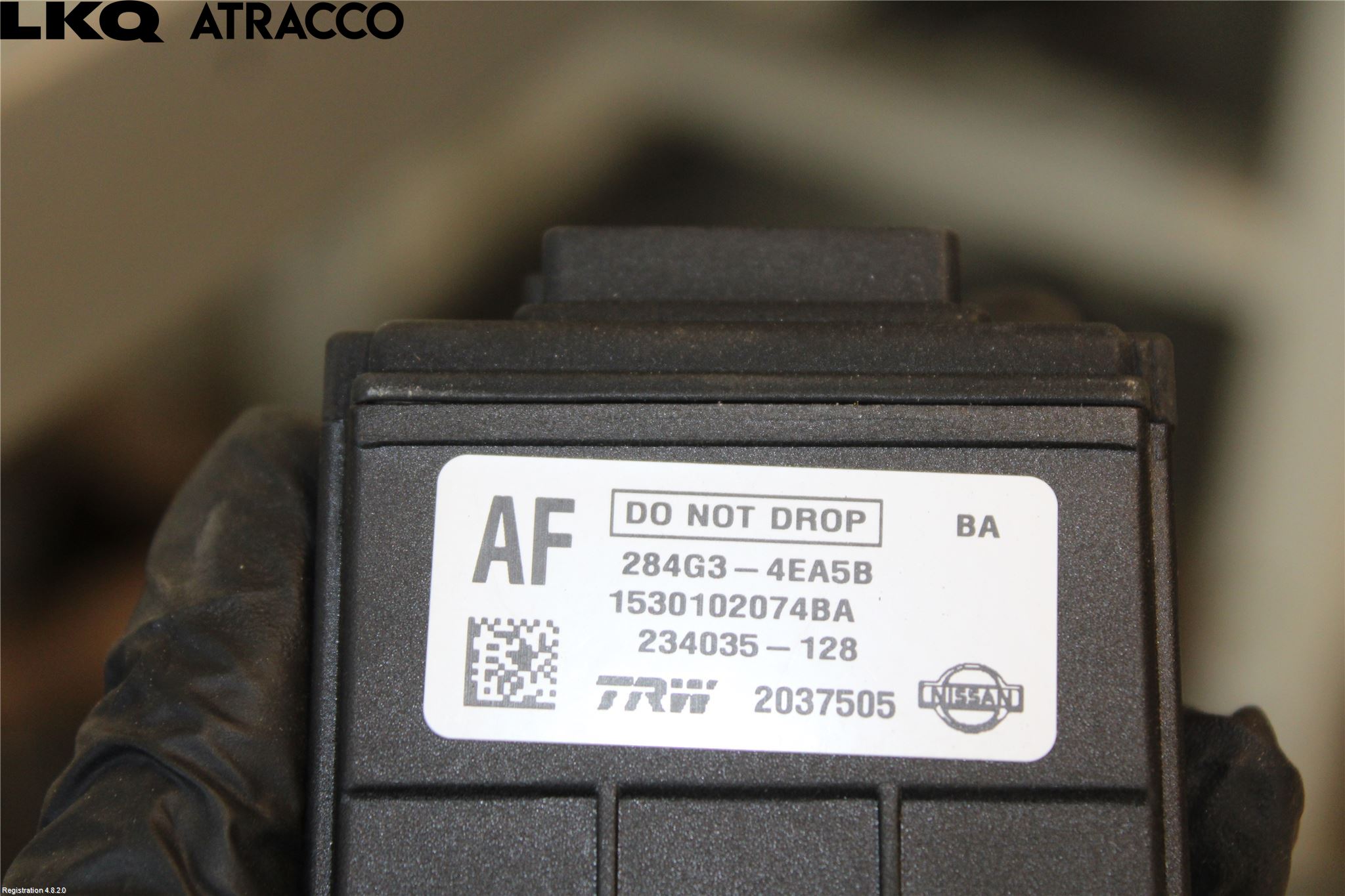 Nissan QASHQAI 14-17 Parkeringshjelp Kamera