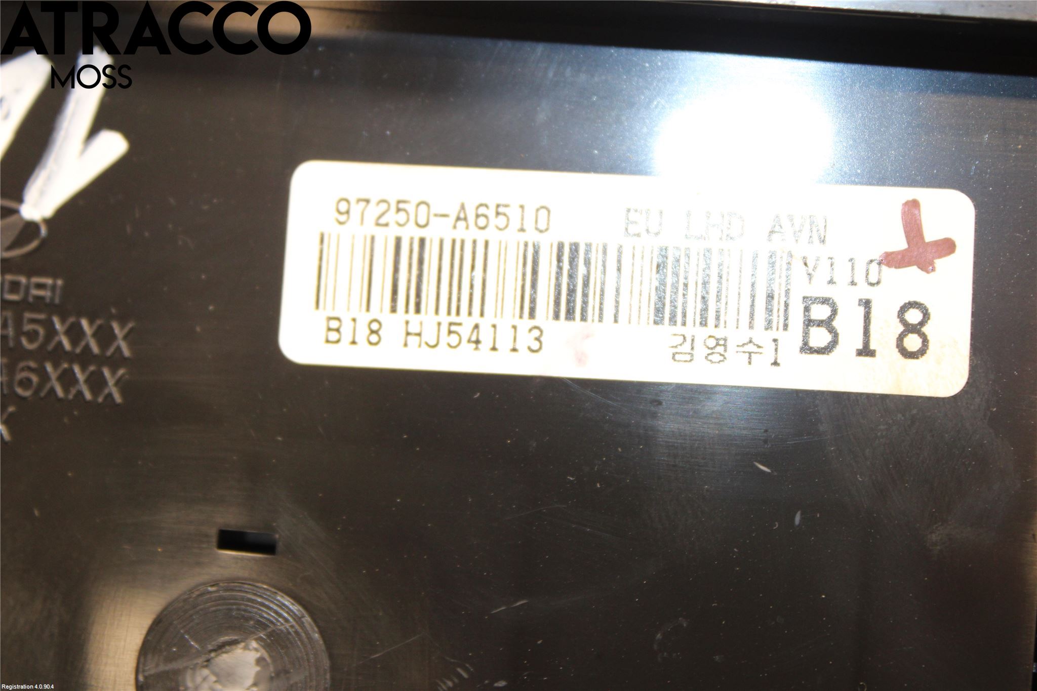 Hyundai i40 08-15 Varme Ac Betjening-Display