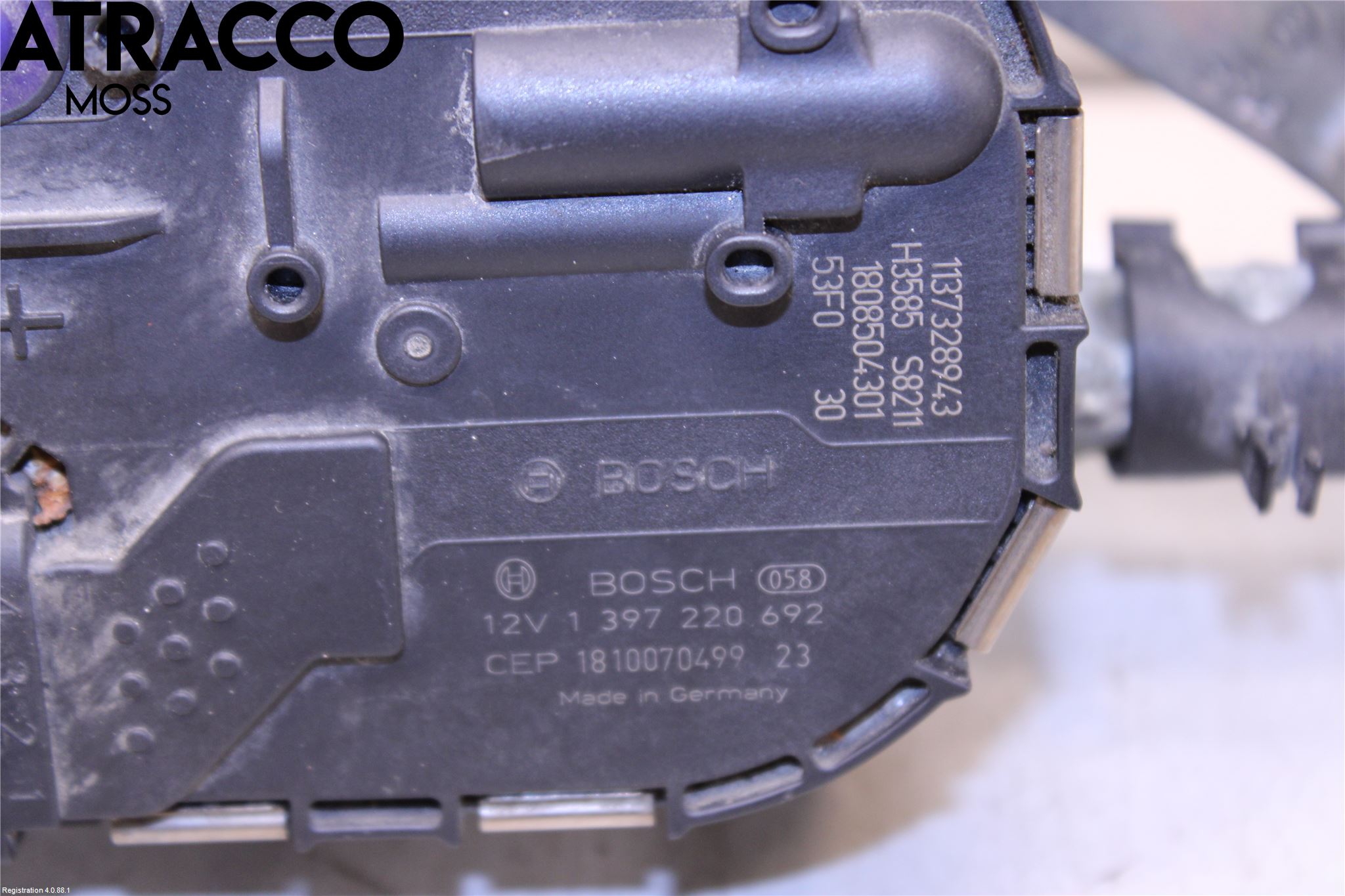 Volkswagen VW GOLF / E-GOLF VII 13-20 Viskermotor Frontrute