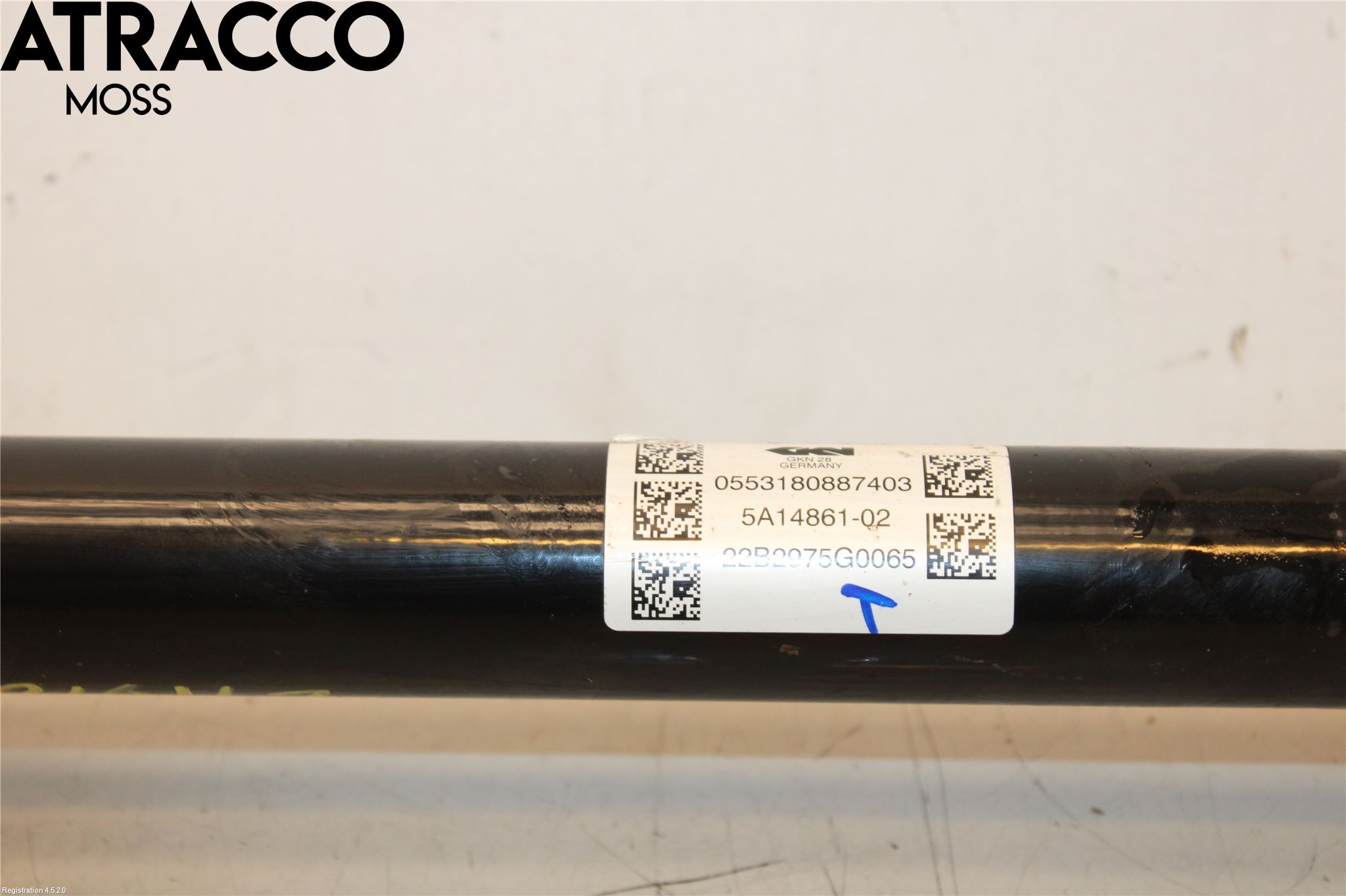 BMW 4/i4 G26 GRAN COUPÉ 21- Drivaksel Bak Kompl Høyre