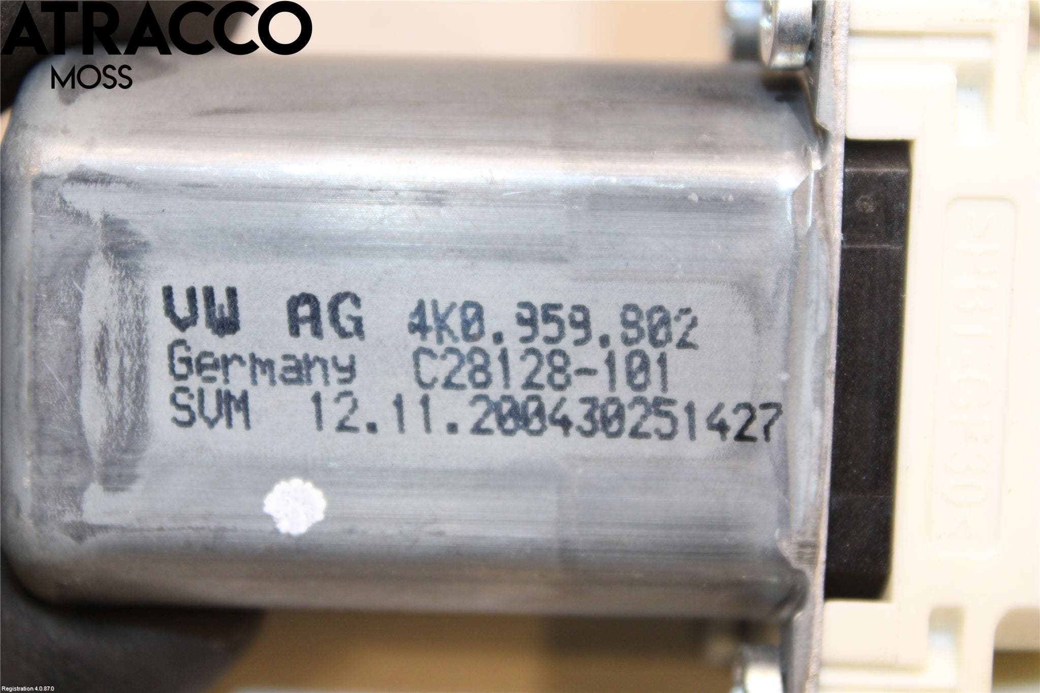 Audi E-TRON, S GE 19- Vindusheismotor