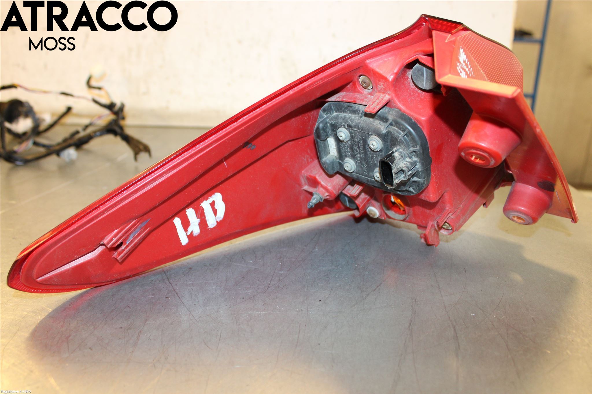 Toyota AURIS 13-19 Baklykt Høyre  På Luke(Indre)