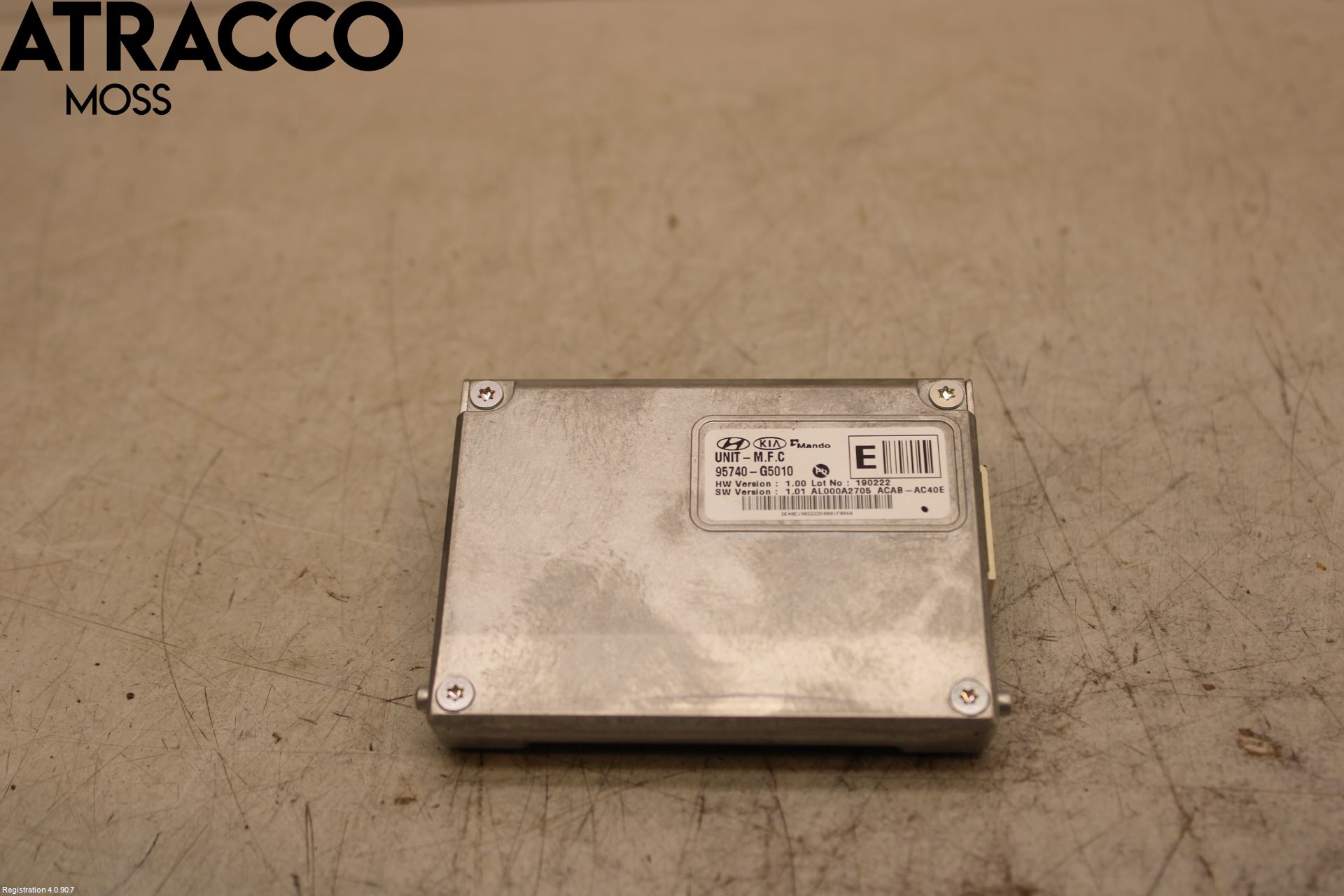 Kia NIRO (DE) 17-22 Parkeringshjelp Kamera