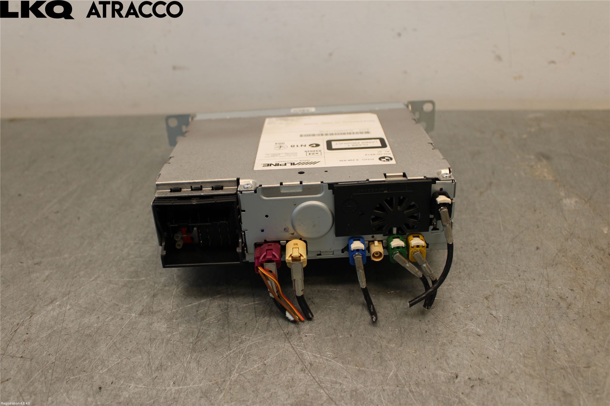BMW 1 F20/F21 11-19 Stereo Radio Med Cd
