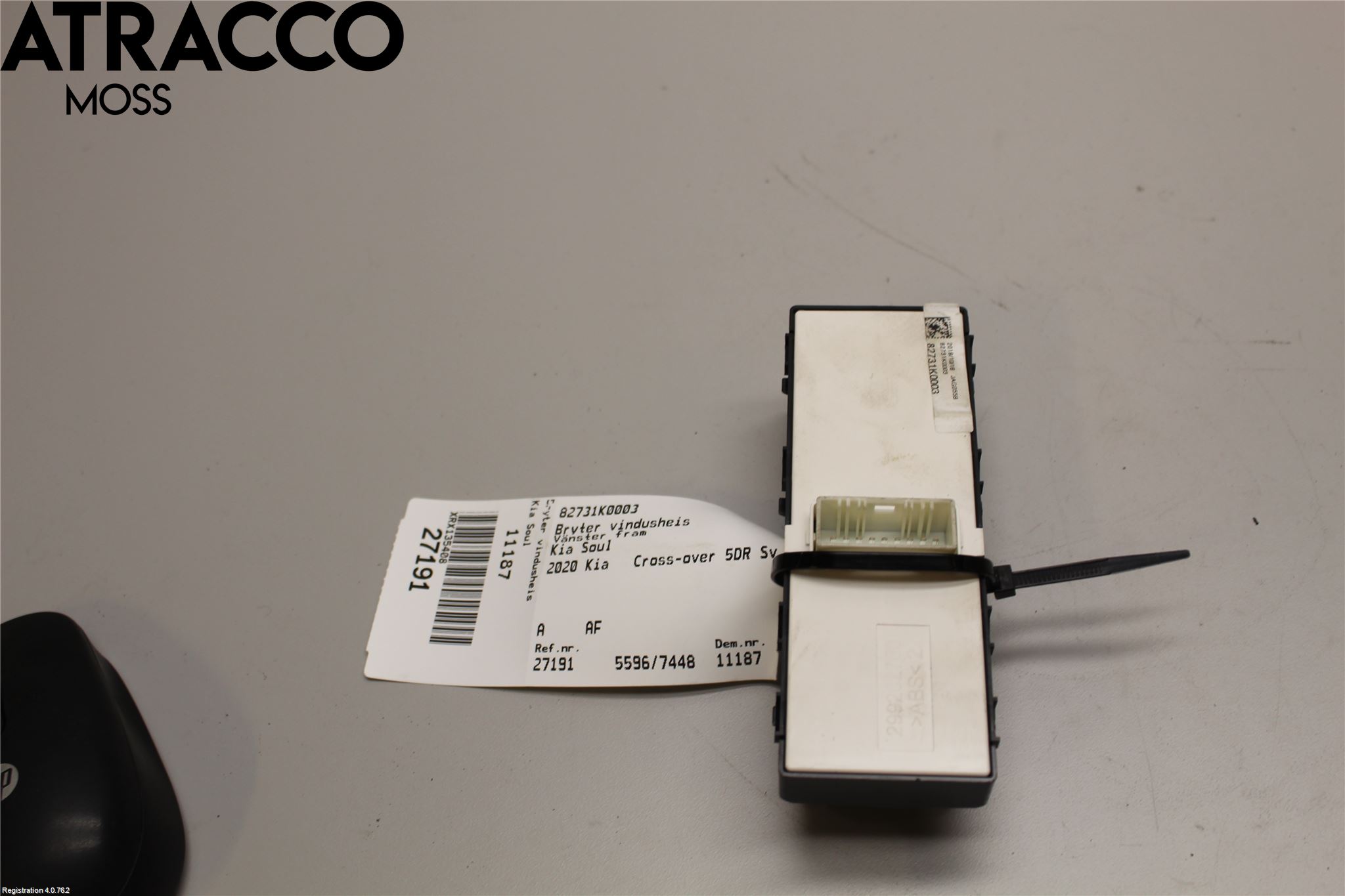 Kia SOUL 09- Bryter Vindusheis