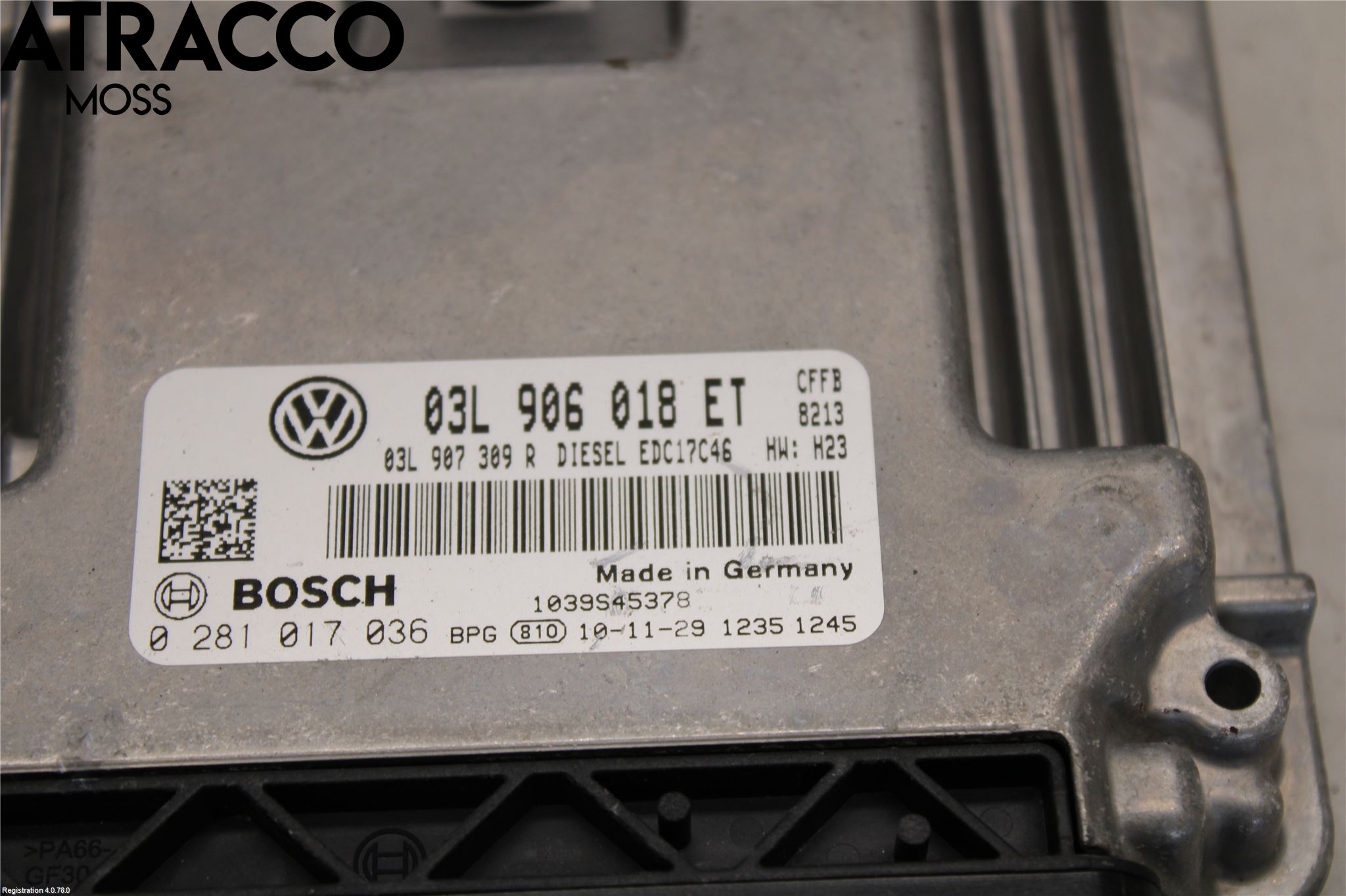 Volkswagen VW TIGUAN 07-16 Styreenhet Innsprøytning