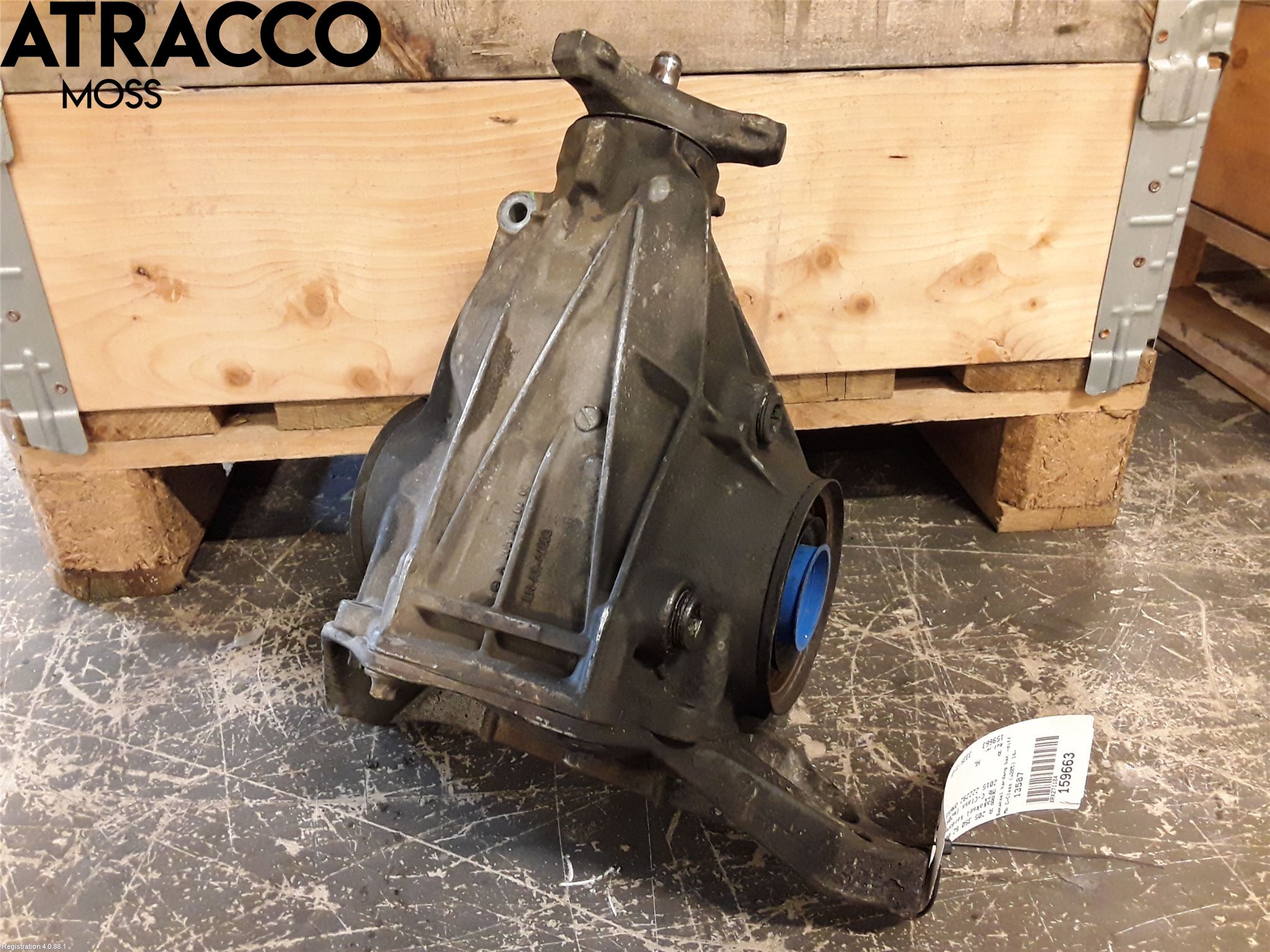 Mercedes-Benz MB C-KLASS (W205) 14-21 Bakaksel Kardang Bak -Diff