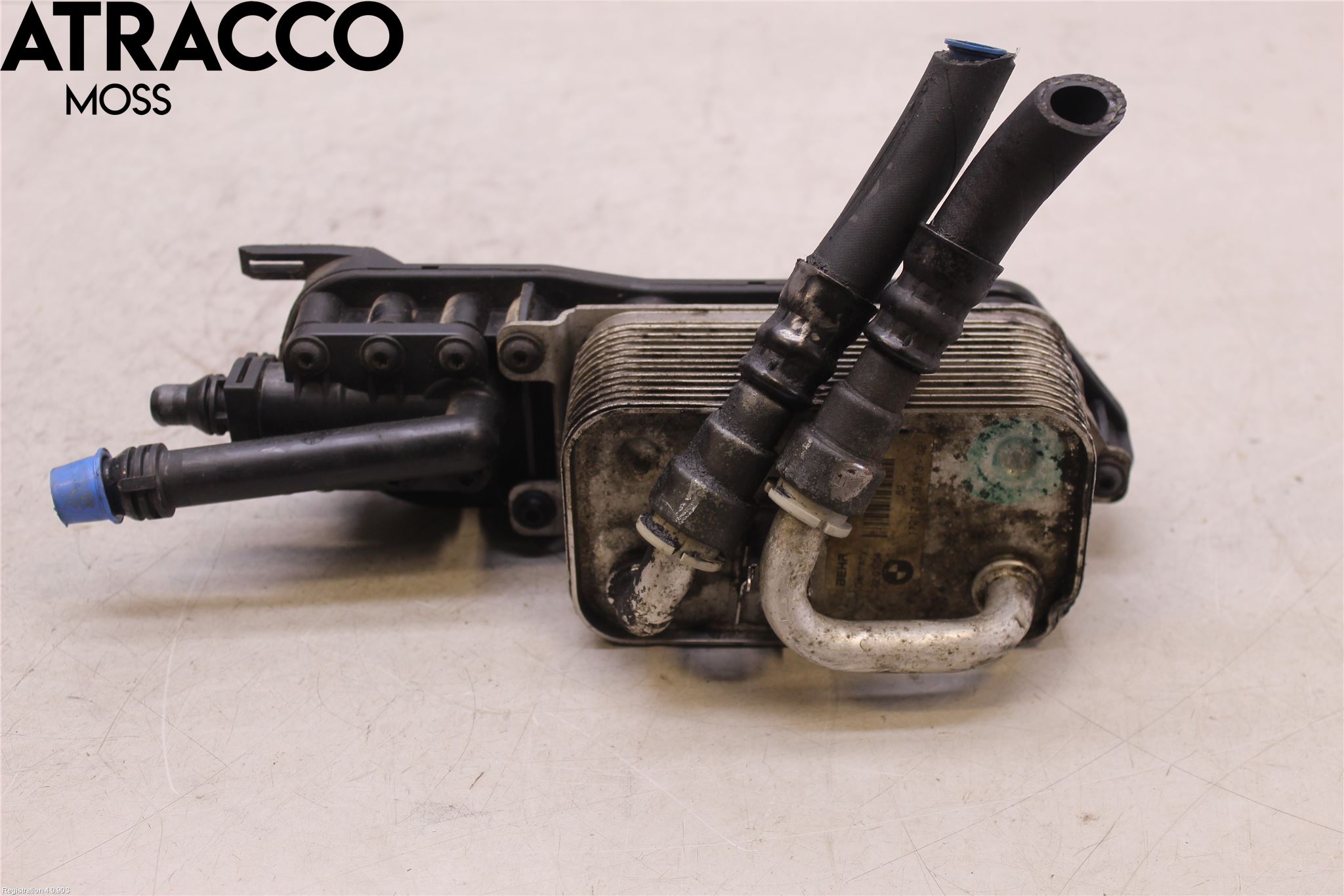 BMW 5 E60/61 Sed/Tou 02-10 Radiator Oljekjøler Automatgea