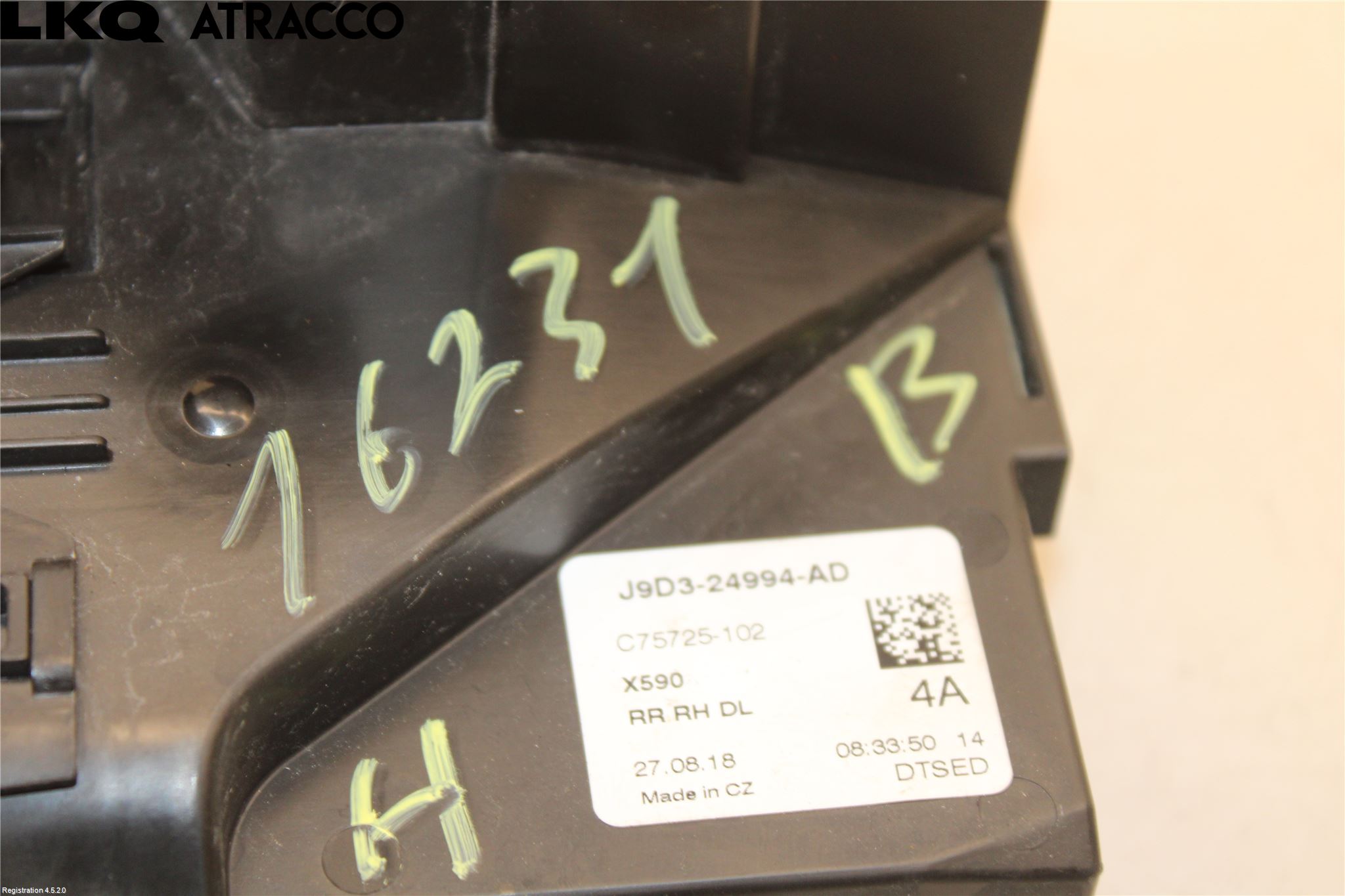 Jaguar I-PACE 18- Dørlås - Låsekasse