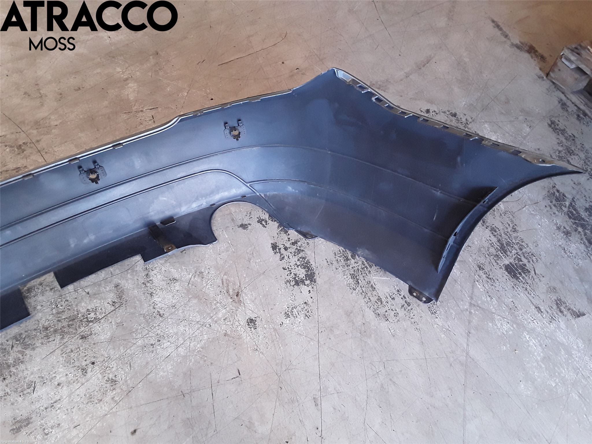 Mercedes-Benz MB C-KLASS (W204) 07-15 Støtfanger Bak