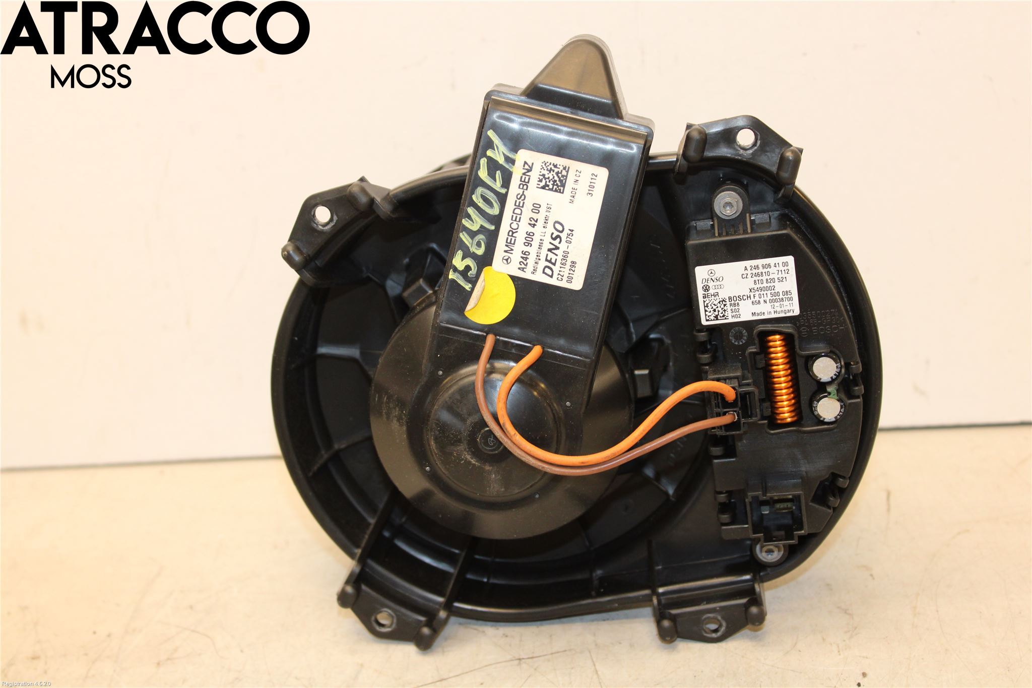 Mercedes-Benz MB B-KLASS (W246/W242) 12-19 Varmeapparat Viftemotor