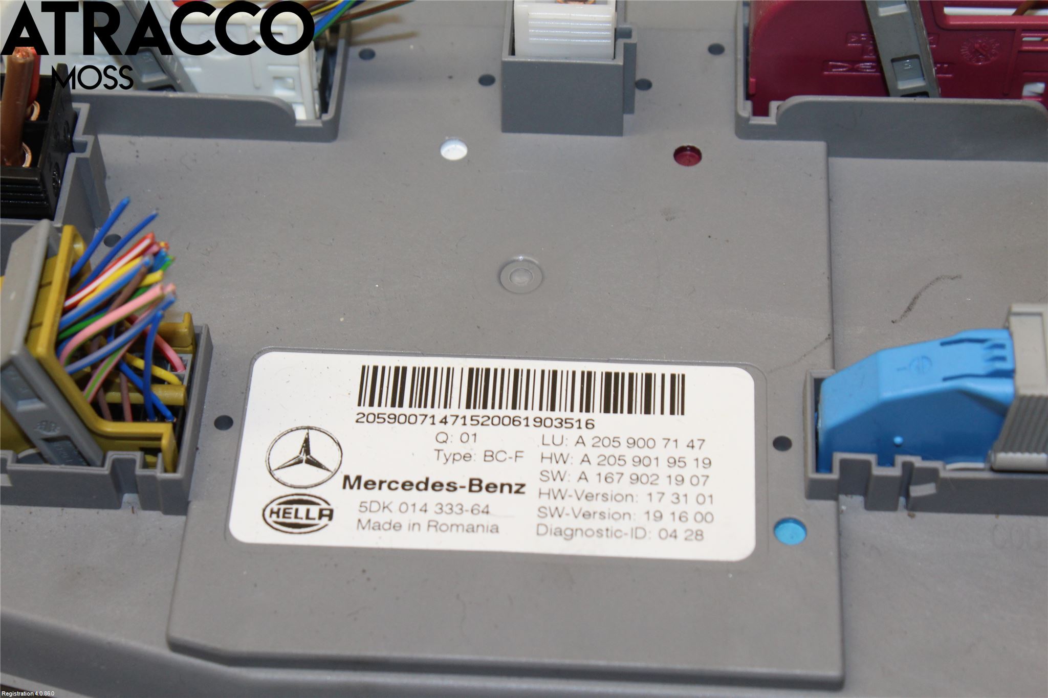 Mercedes-Benz MB EQC (N293) 20- Styreenhet Øvrig