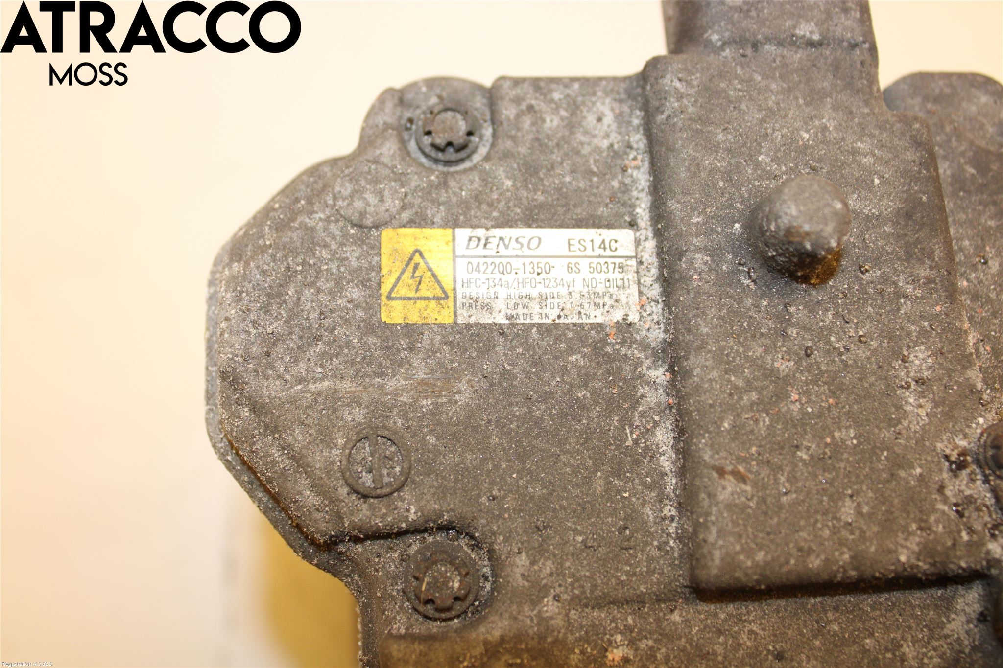 Toyota YARIS XP130 15-20 Varme Ac Kompressor