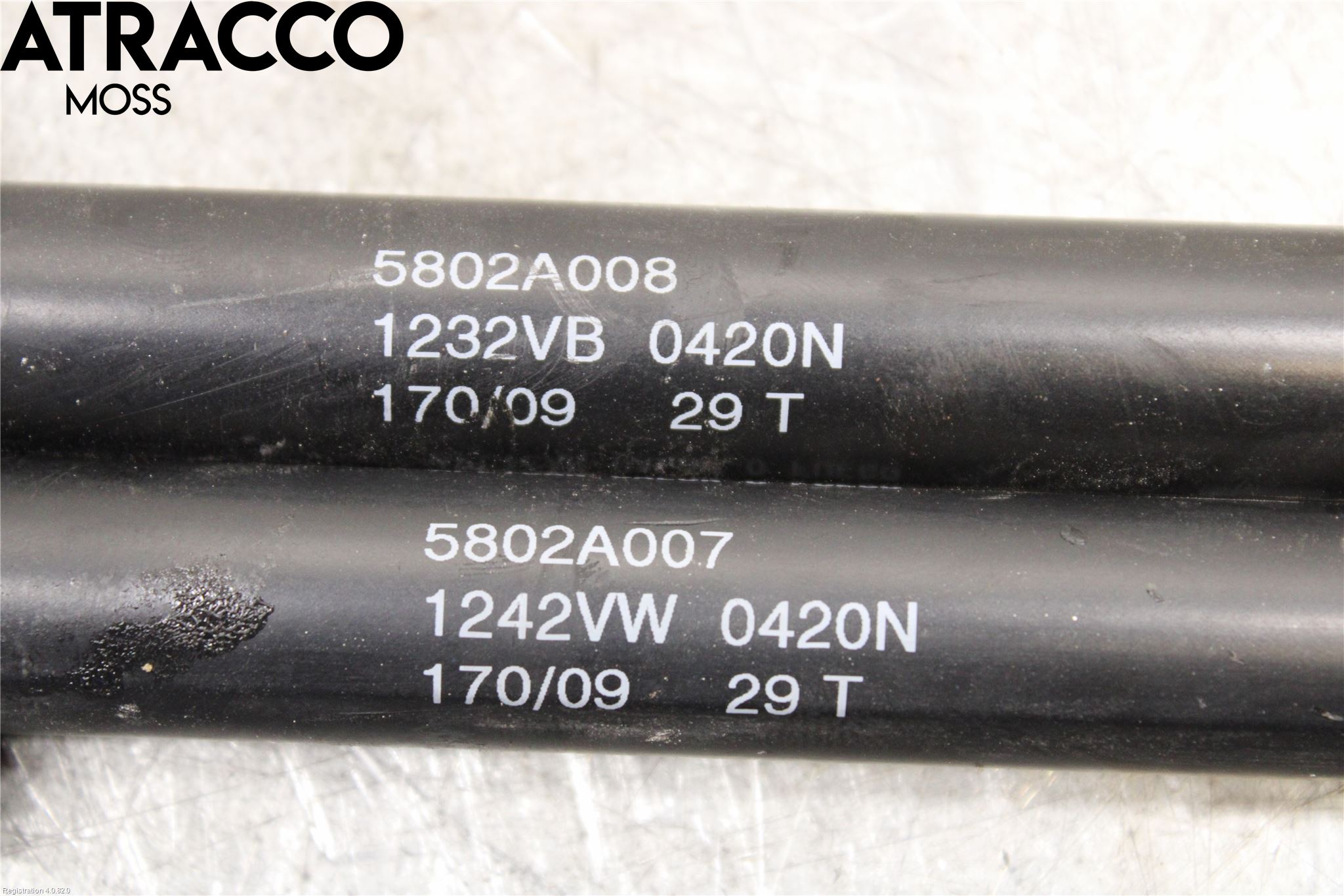 Mitsubishi OUTLANDER 07-12 Bakluke Demper-Gassfjær