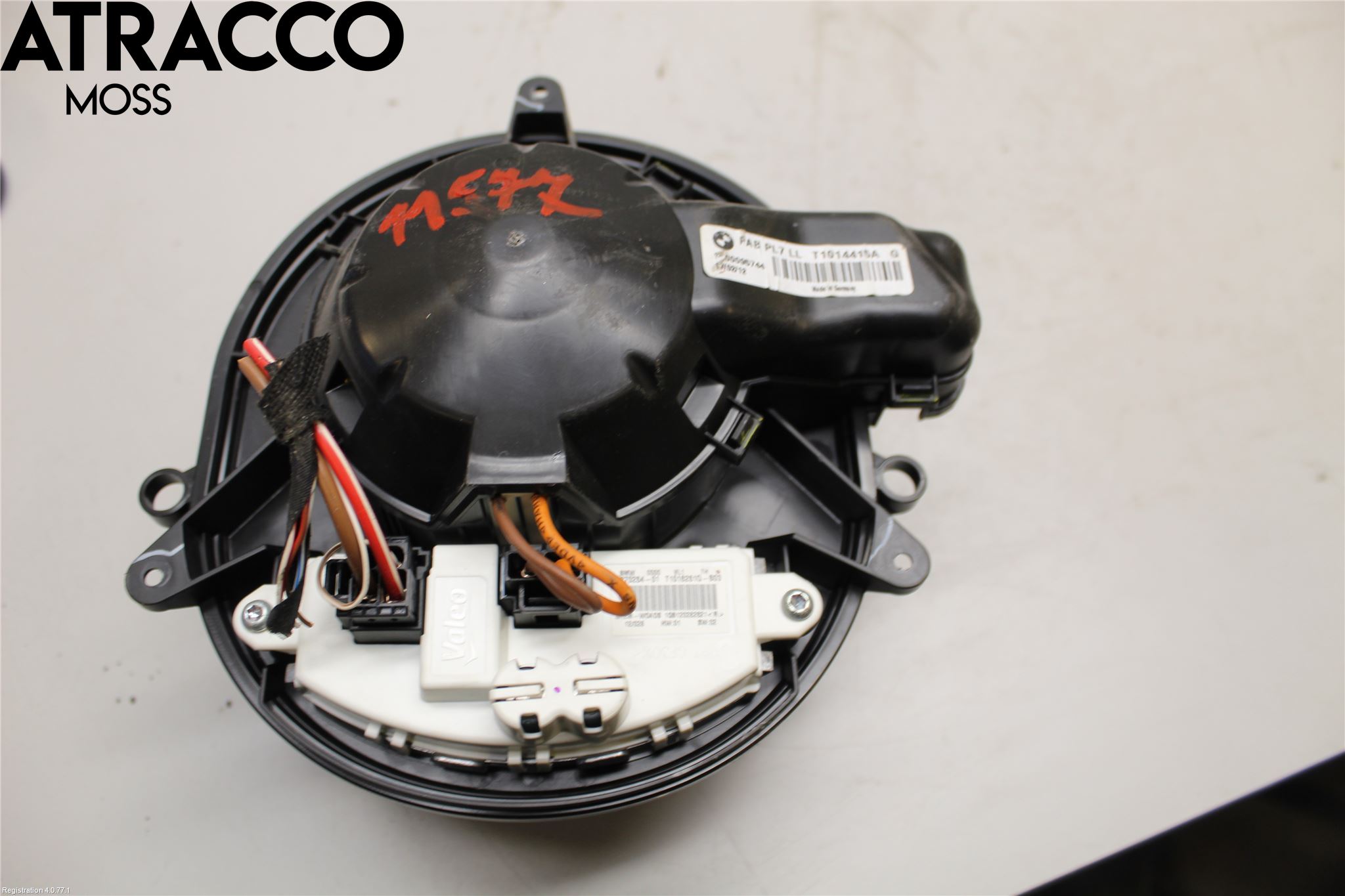 BMW 1 F20/F21 11-19 Varme Ac Varmeapparatvifte