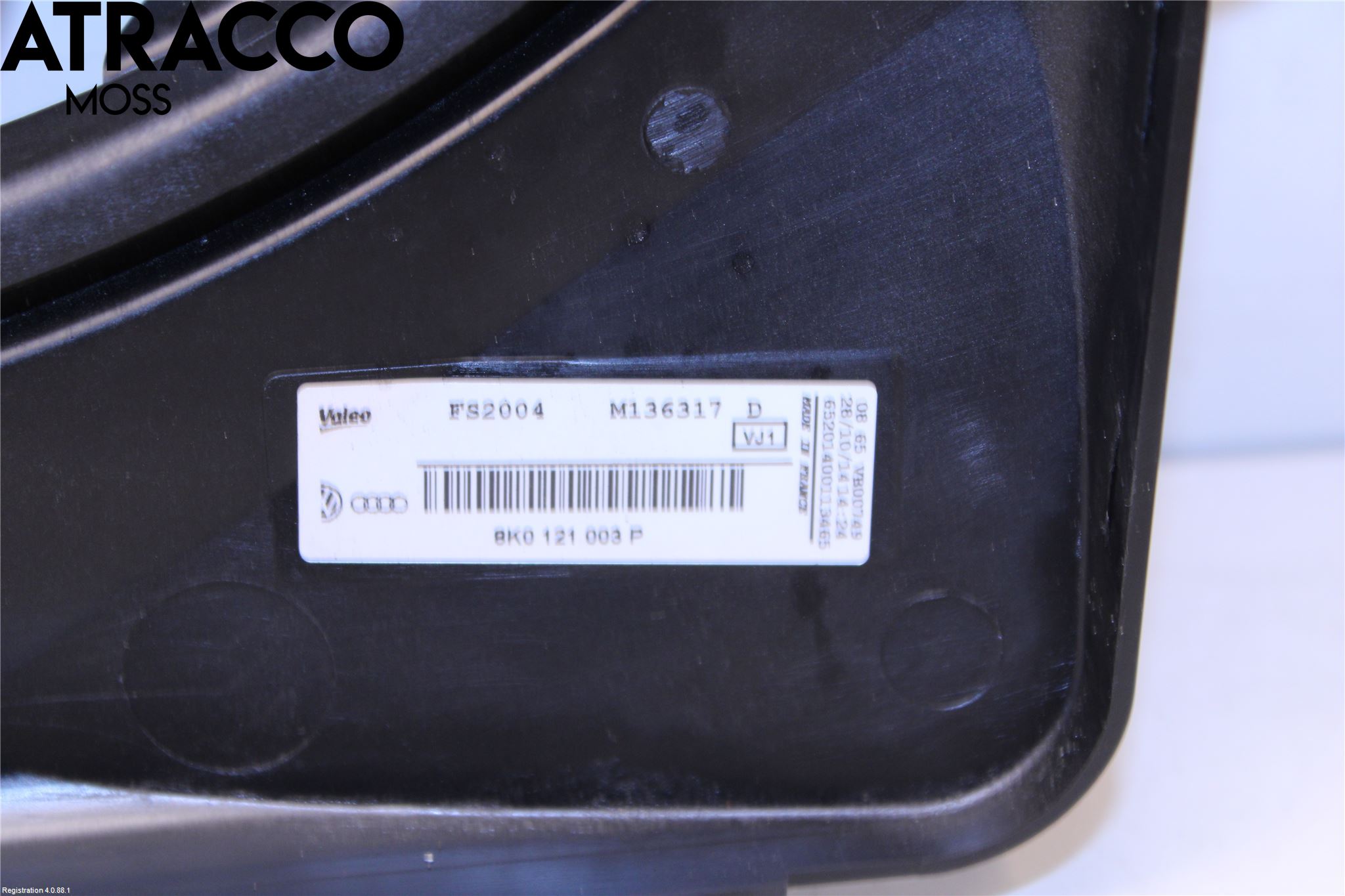 Audi A4/S4 08-11 Kjølevifte Elektrisk