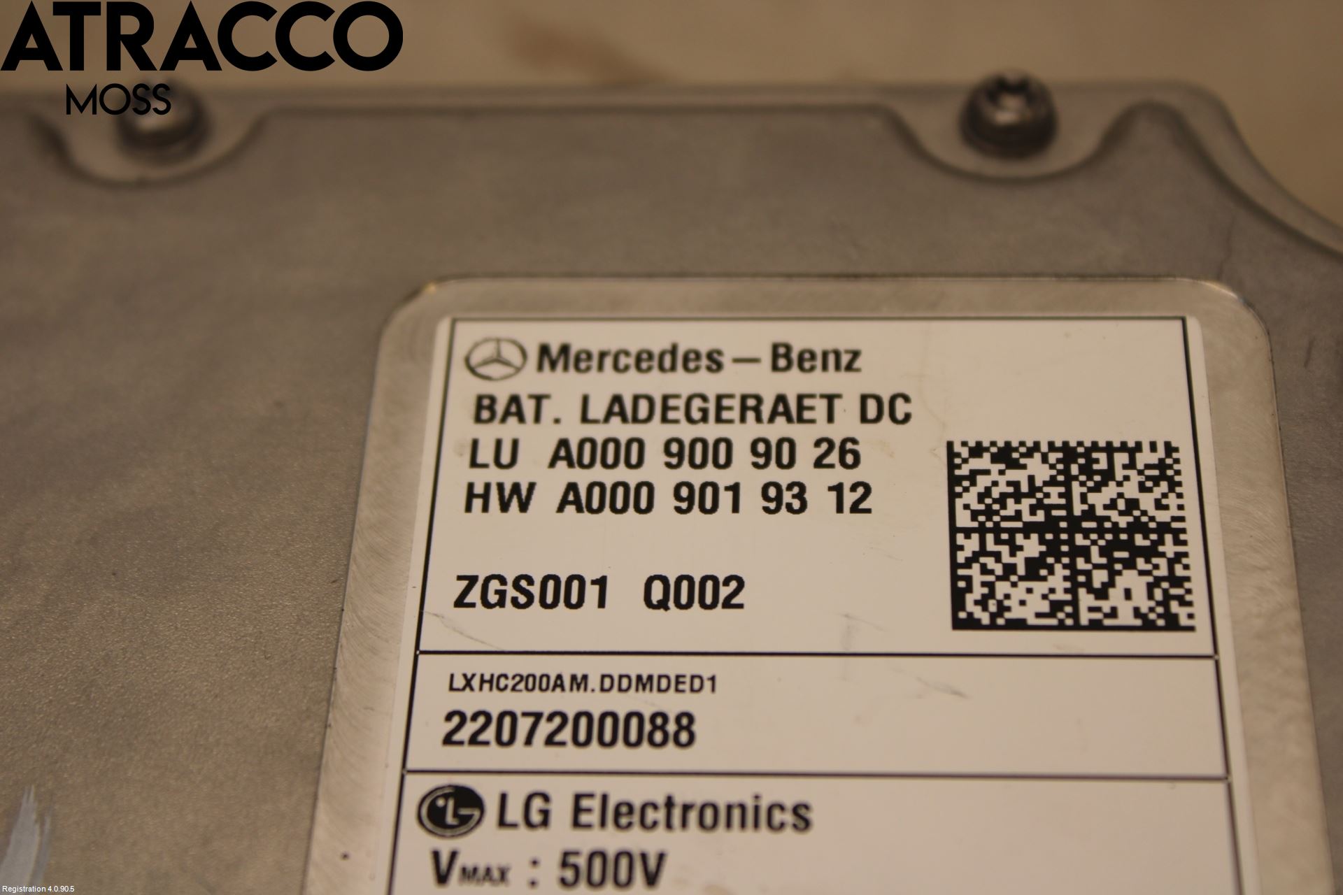 Mercedes-Benz MB EQC (N293) 20- Batterilader Hybrid