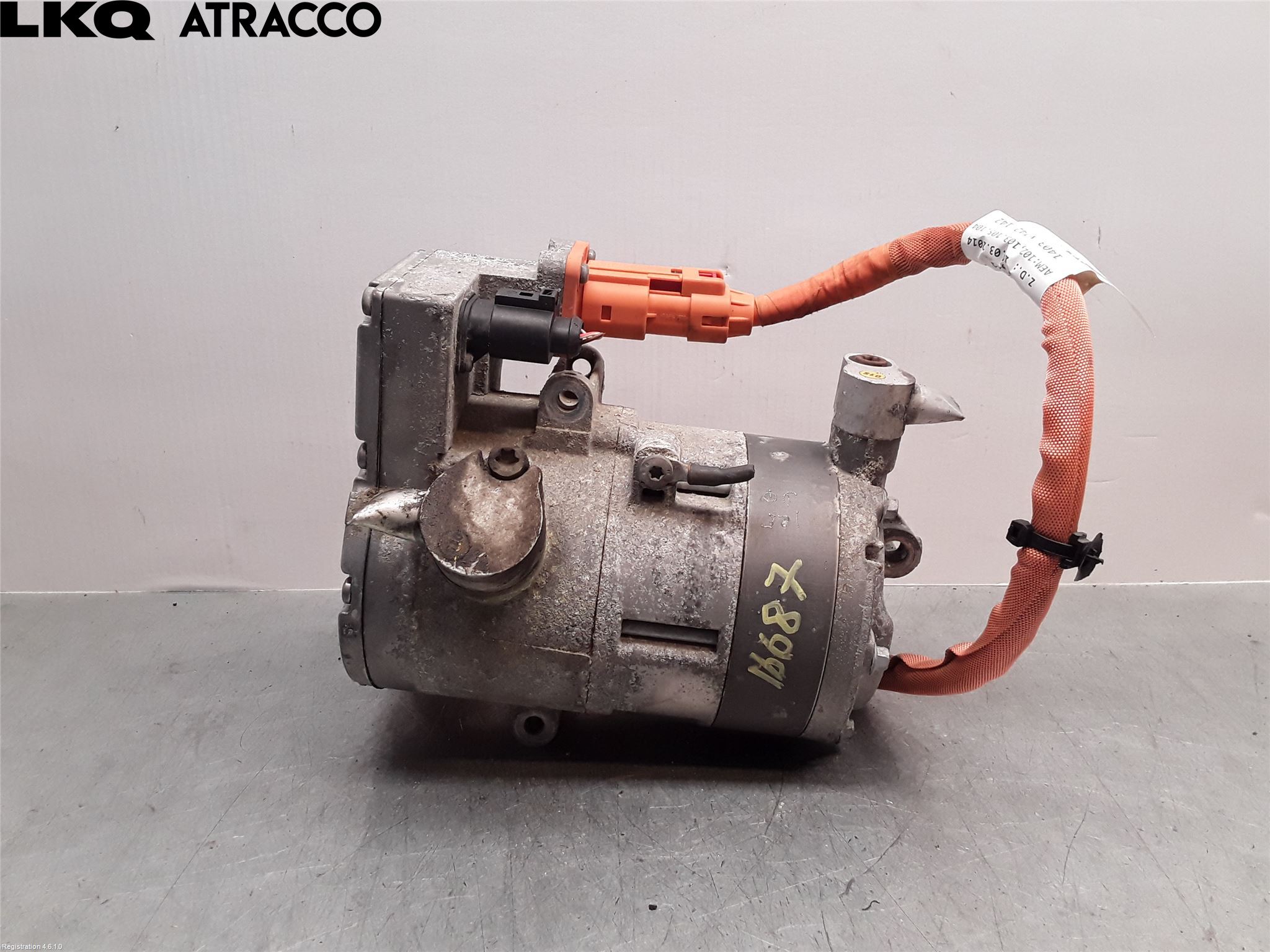 Volkswagen VW GOLF / E-GOLF VII 13-20 Varme Ac Kompressor